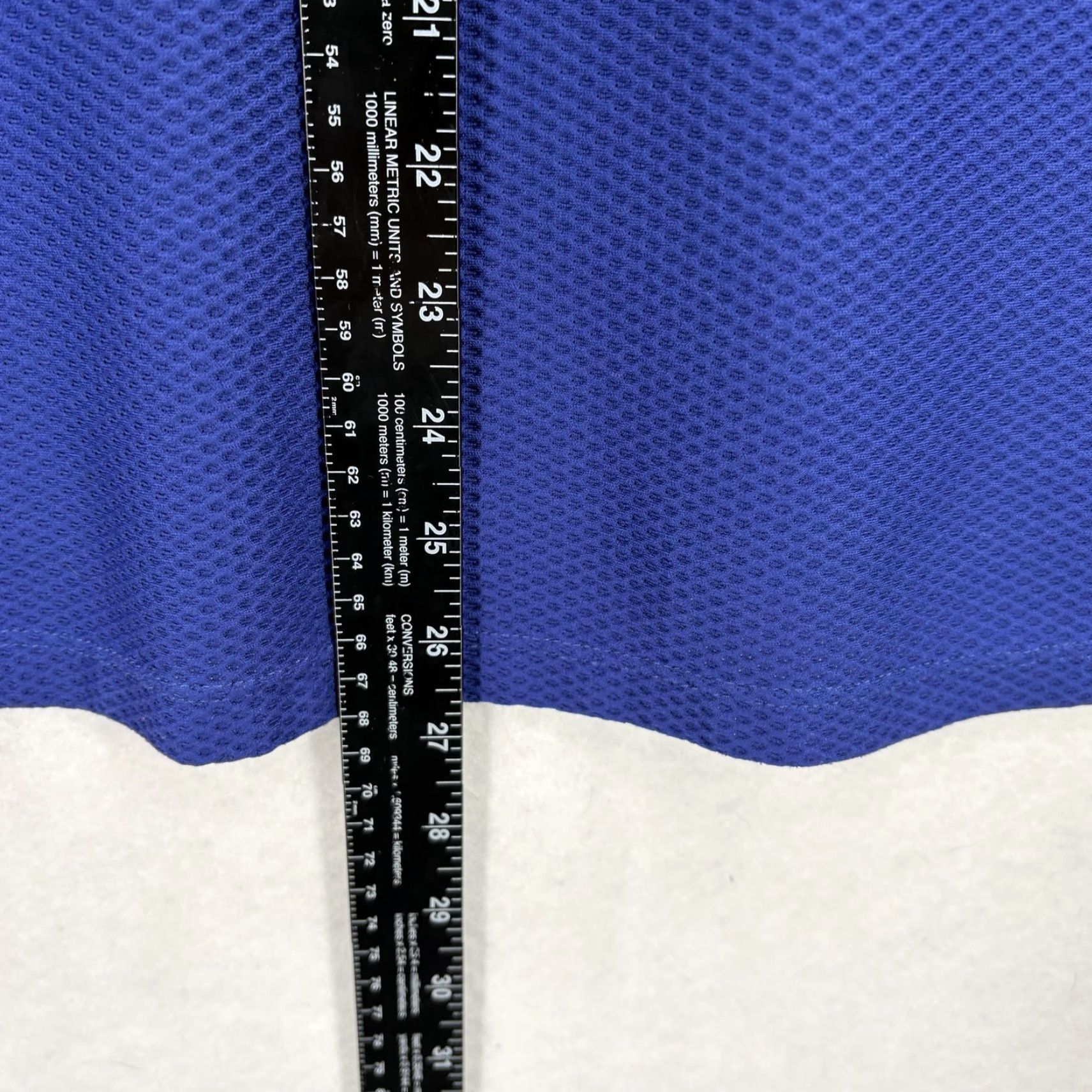 Ralph Lauren Lauren Ralph Lauren Pullover Womens 2X Blue Black Half Zip Textured Knit Top Size XXL / US 16-18 / IT 52-54 - 7 Thumbnail
