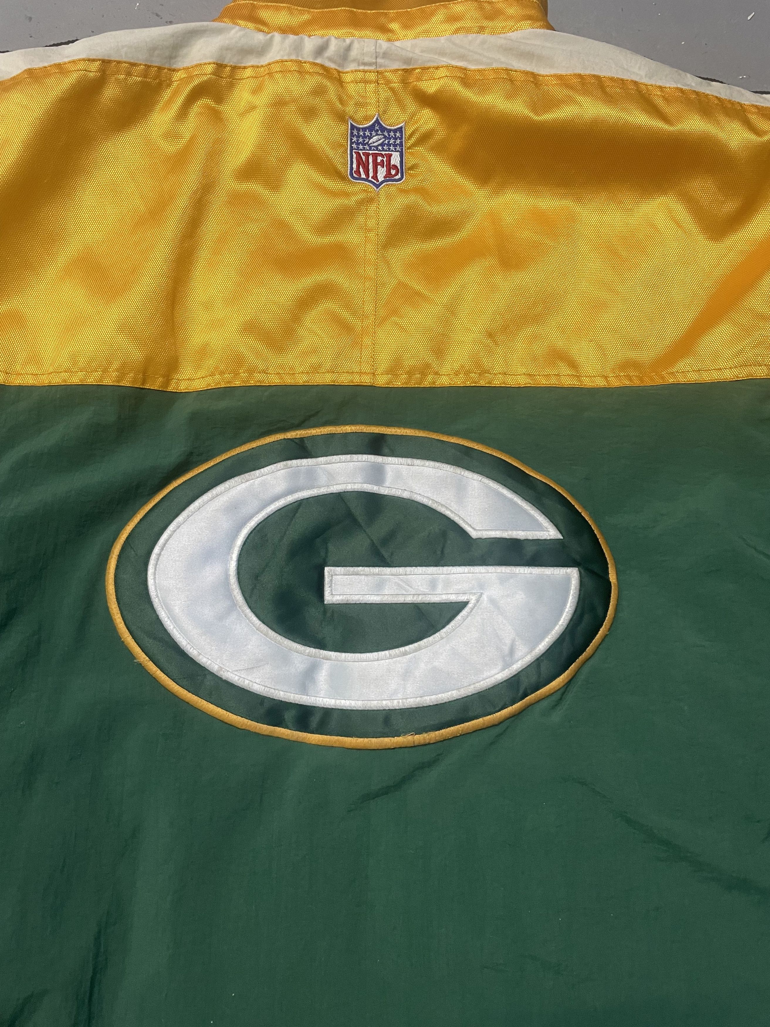 Starter Vintage Starter Green Bay Packers NFL Jacket Size US L / EU 52-54 / 3 - 2 Thumbnail
