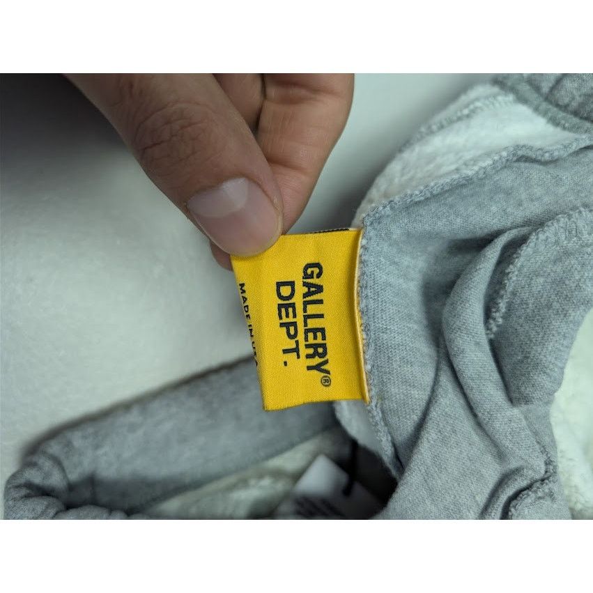Gallery Dept. o1rshd1 French Logo Sweat Shorts in Heather Grey Size US 36 / EU 52 - 16 Thumbnail