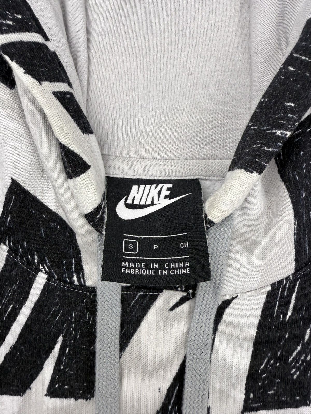 Nike NIKE AOP Swoosh Logo Crayon Style Streetwear Hoodie Size US S / EU 44-46 / 1 - 4 Thumbnail