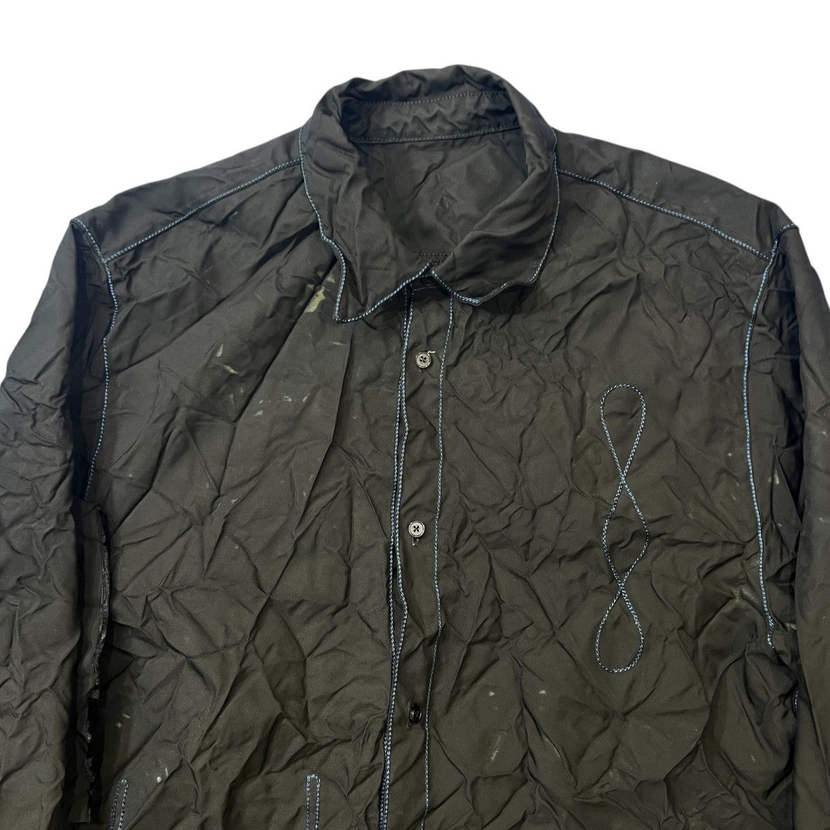 KANGHYUK KANGHYUK 2019SS COLLECTION 5 Crinkled Nylon Shirt Size US L / EU 52-54 / 3 - 3 Thumbnail
