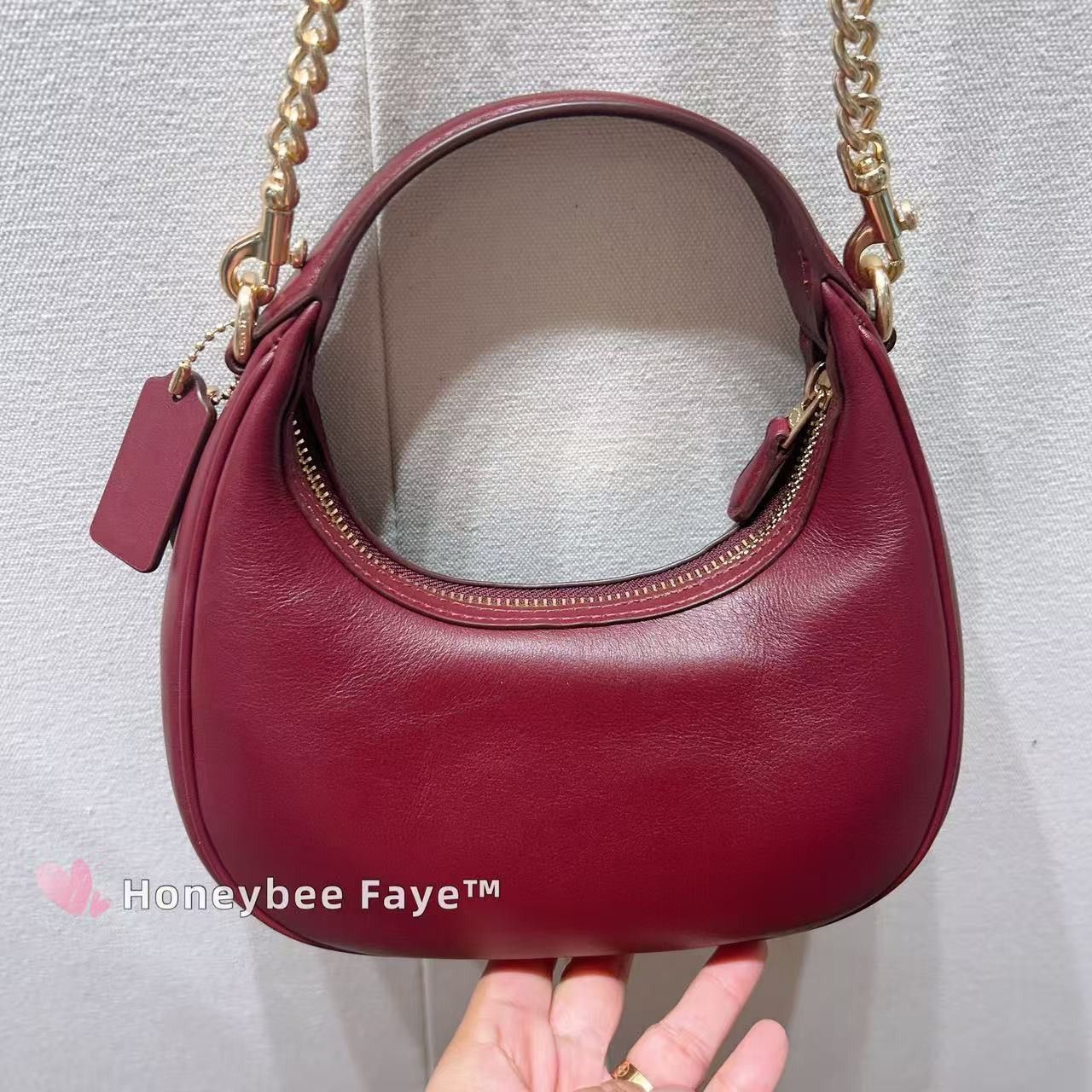 Coach Carmen Mini Crossbody Bag With Beaded Coach Graphic CCE60 Size ONE SIZE - 3 Thumbnail