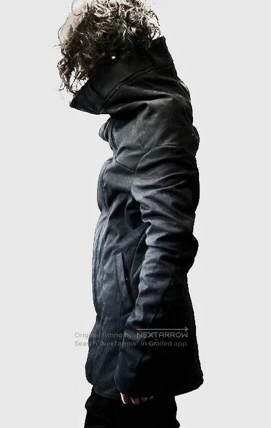 Julius Julius 7 High Neck Denim Jacket. Size US M / EU 48-50 / 2 - 2 Thumbnail