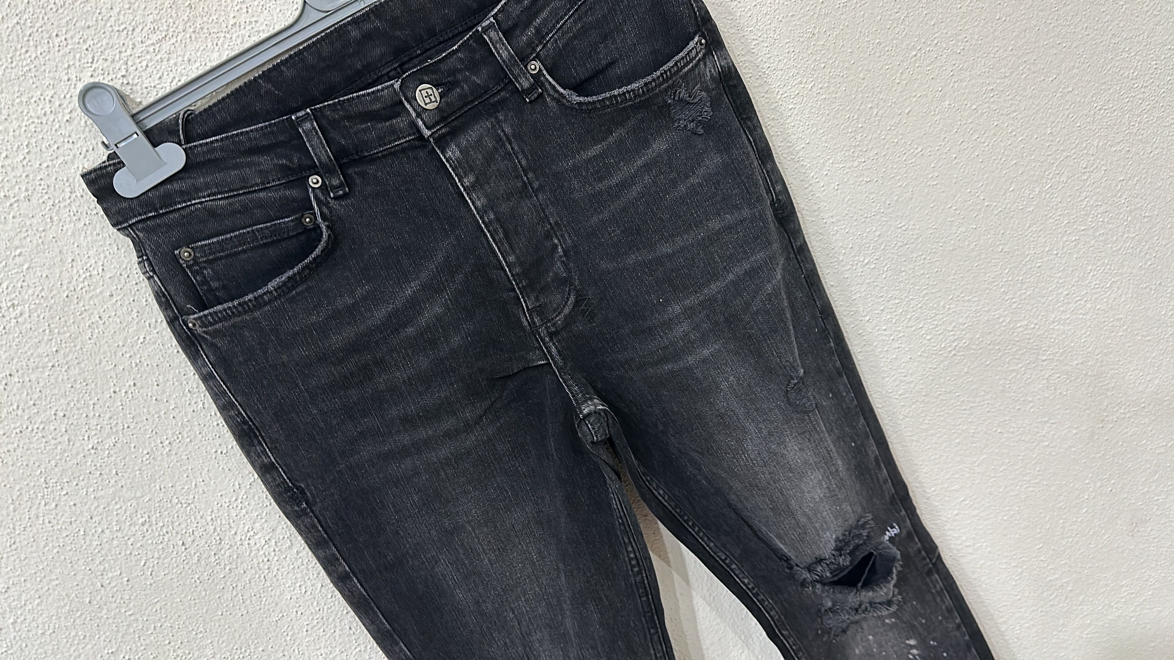 Ksubi Ksubi Chitch Blackk Rokk Denim Black Size 31 Size US 31 - 5 Thumbnail