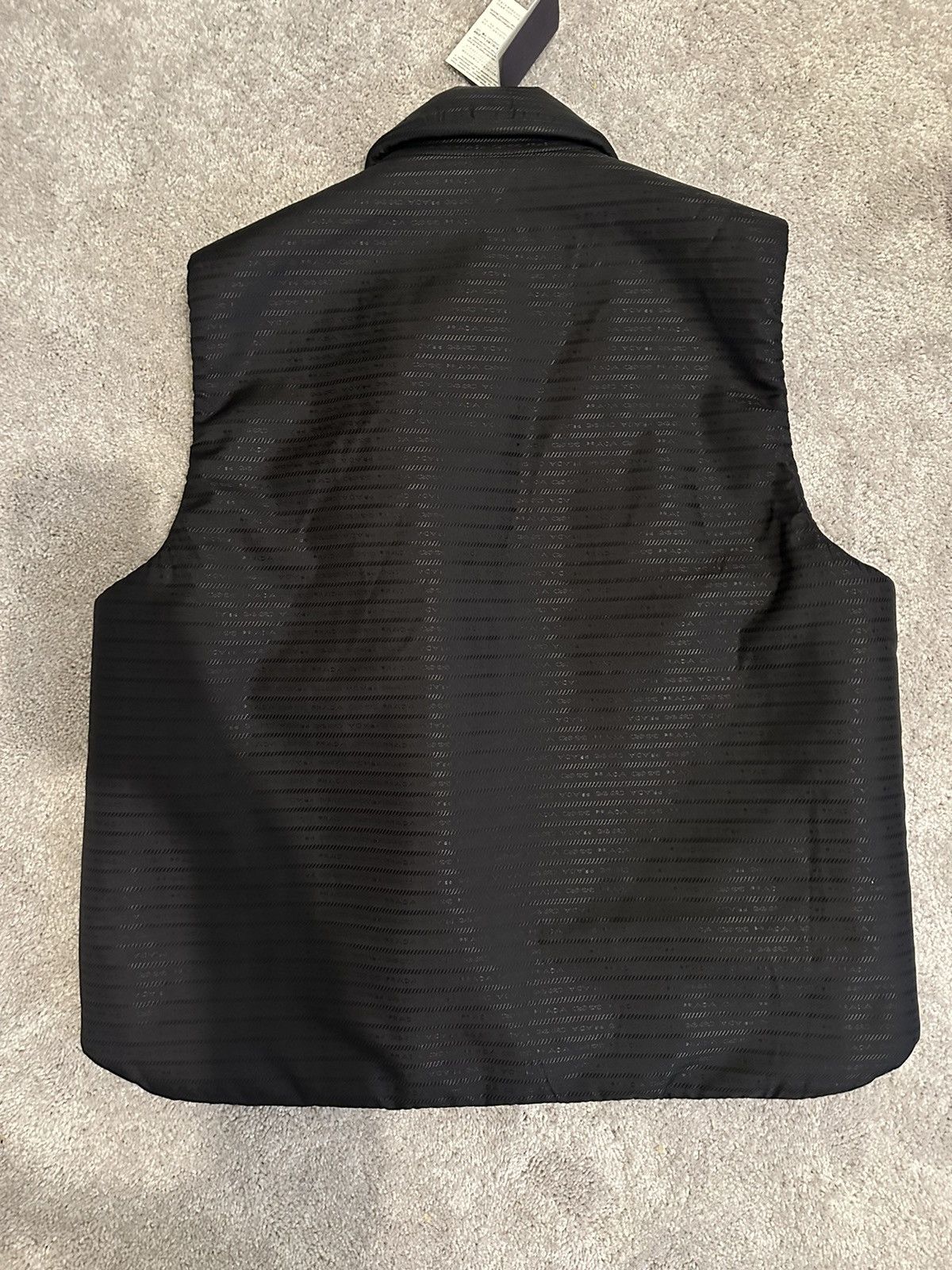 Prada Prada Black Padded Re-Nylon Vest Size US XXL / EU 58 / 5 - 11 Thumbnail
