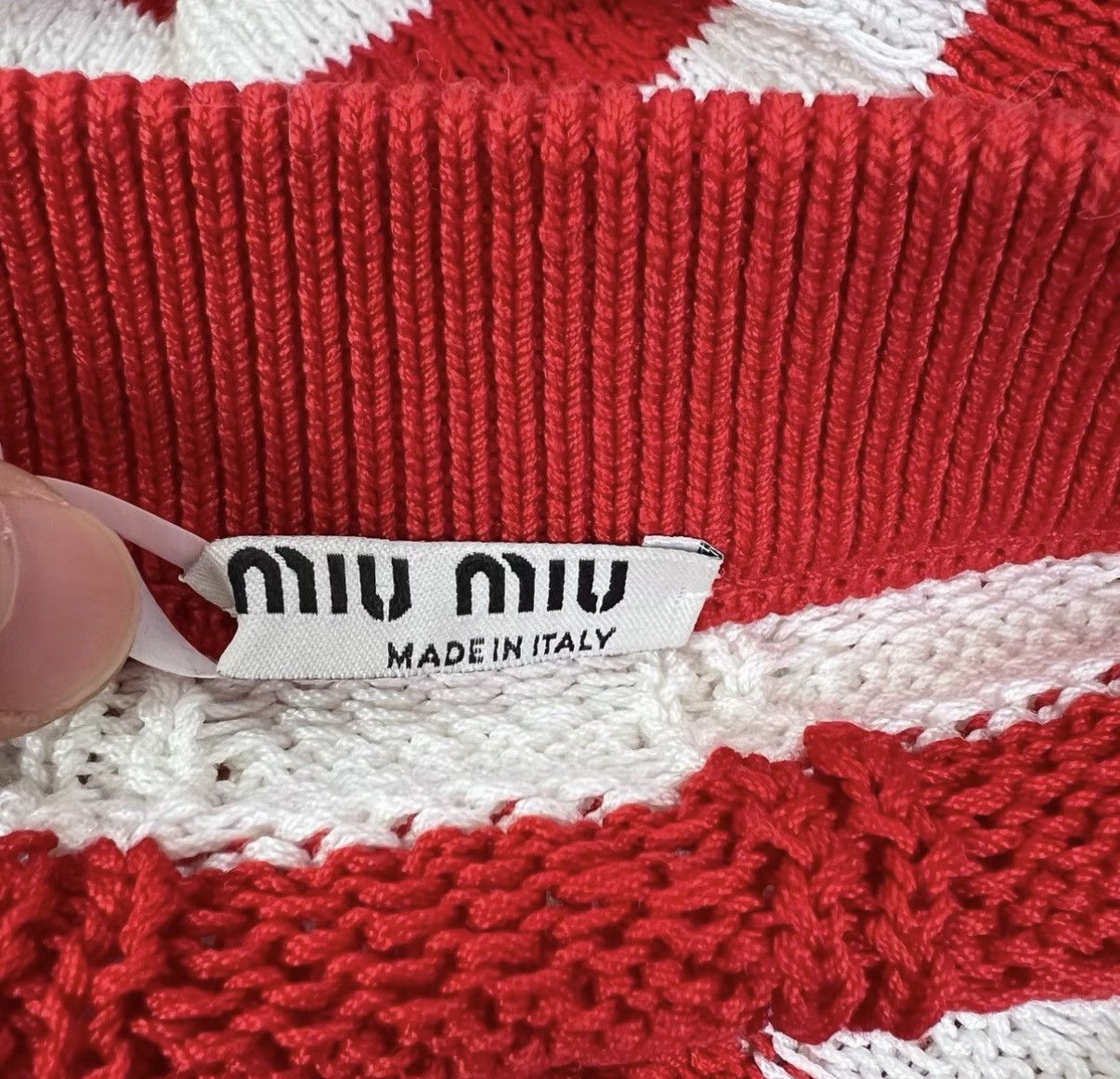 Miu Miu Miumiu Color Block Knit Sweater Set K12 Size S / US 4 / IT 40 - 6 Thumbnail