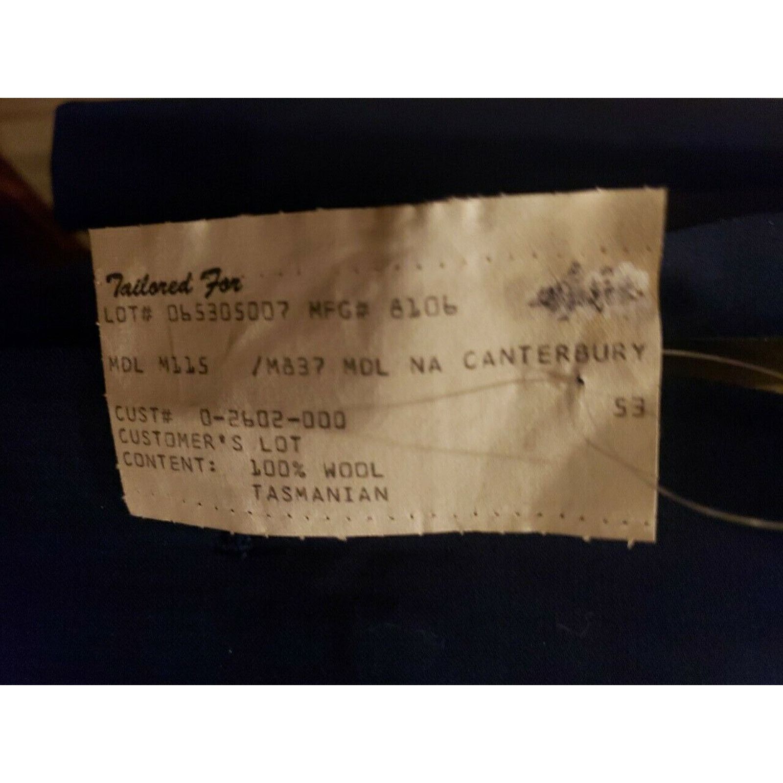 Kenneth Cole NEW Kenneth Cole Awareness Wool Suit 43R / 38W Size 42L - 6 Thumbnail
