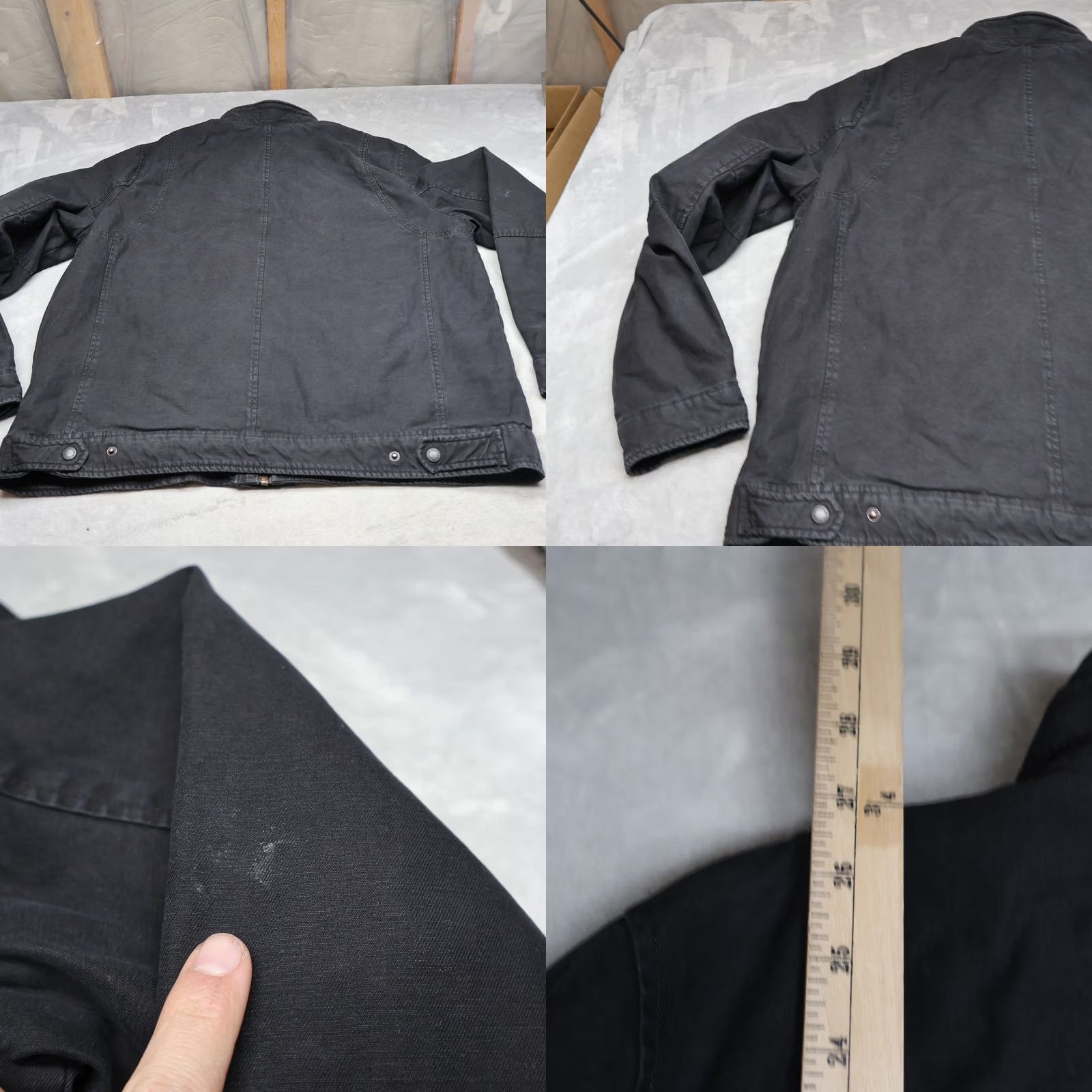 Vintage VINTAGE Levi's Jacket Mens M Black Canvas Rugged Quilt Lined Utility Field Casual Size US M / EU 48-50 / 2 - 9 Thumbnail
