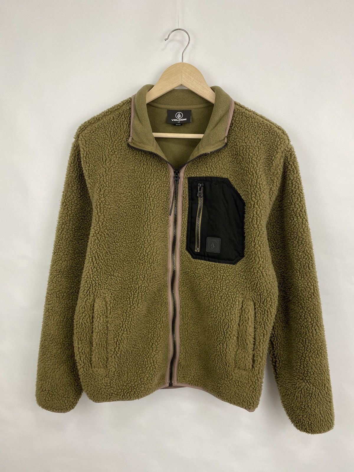 Volcom 🇺🇸 Y2K Volcom Skateboarding Zip Fleece Hoodie Rare Retro Size US M / EU 48-50 / 2 - 4 Thumbnail
