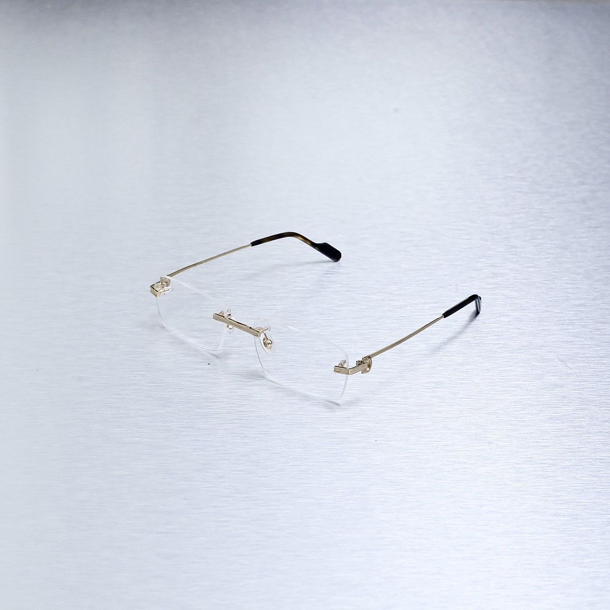 image of Cartier Ct0259O 002 Glasses in Gold, Men's