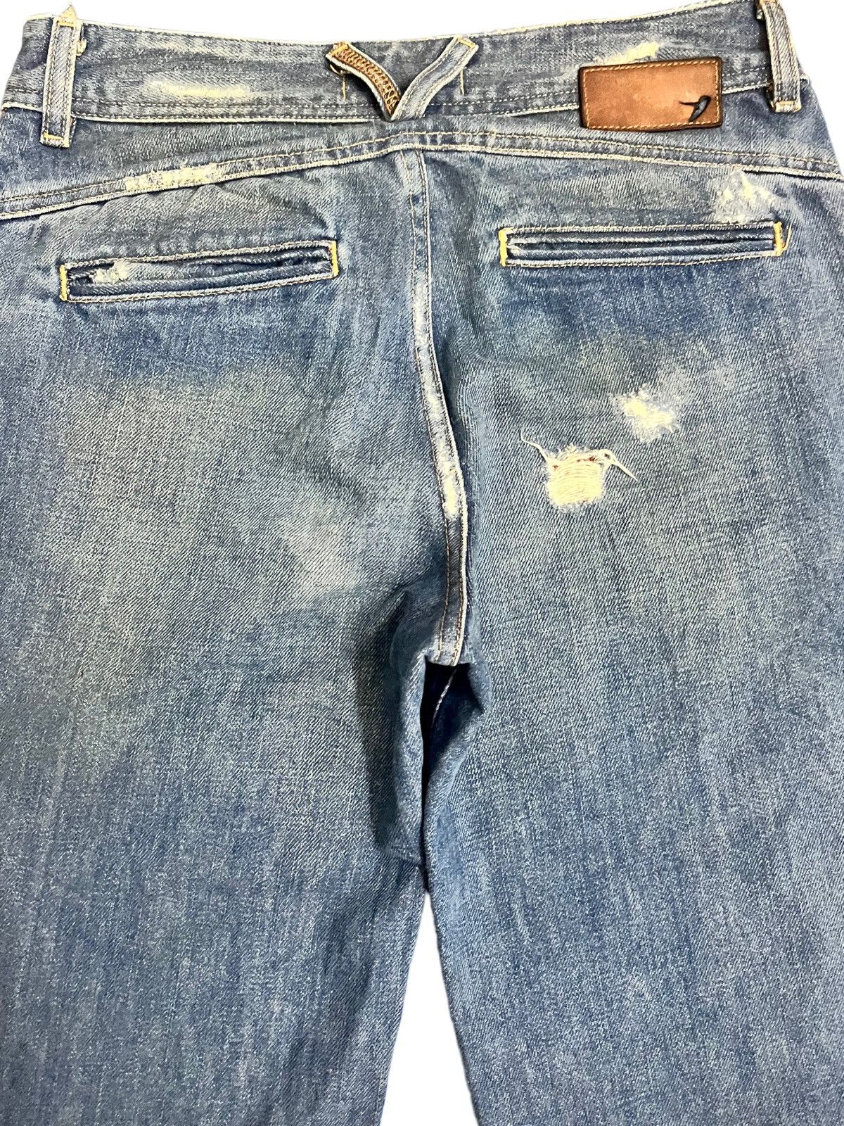 55DSL × Vintage Vintage 55dsl Flare Distressed Denim Size US 29 - 6 Thumbnail