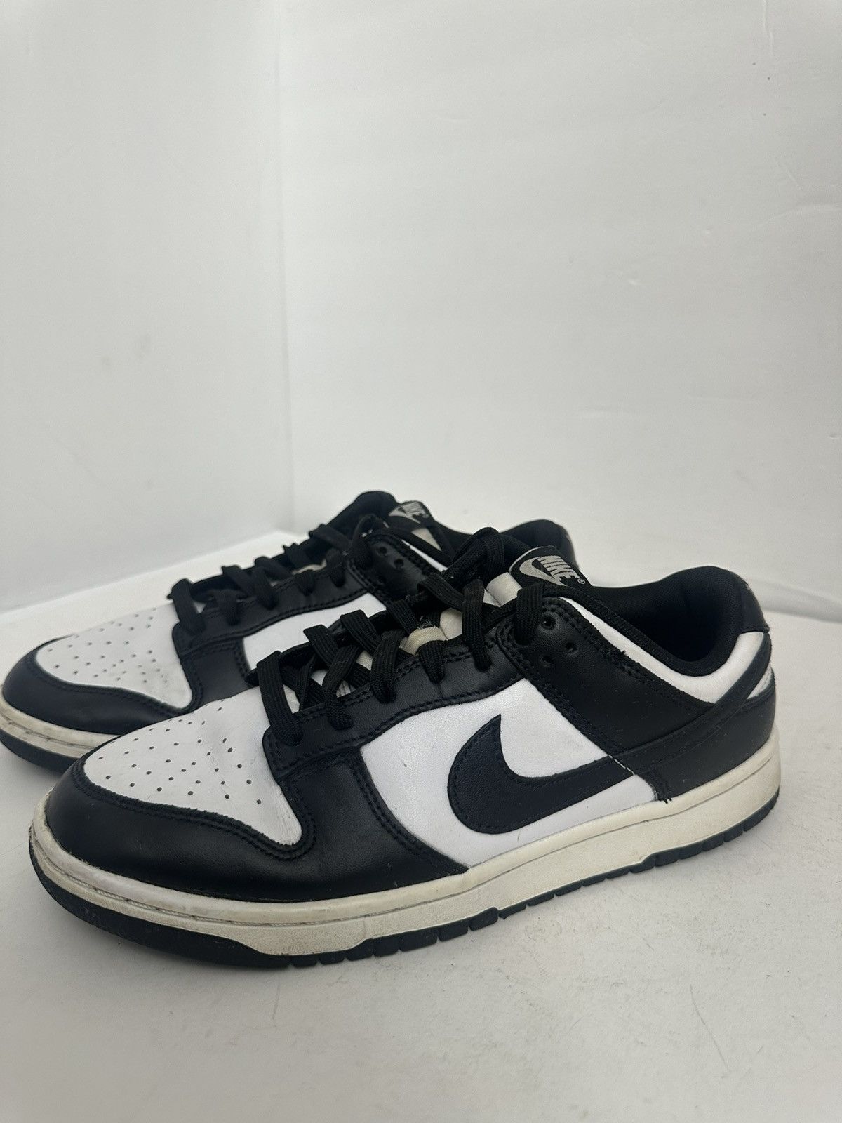 Nike Nike Dunk Low Retro Black White Colorblock Size US 9 / EU 42 - 5 Thumbnail