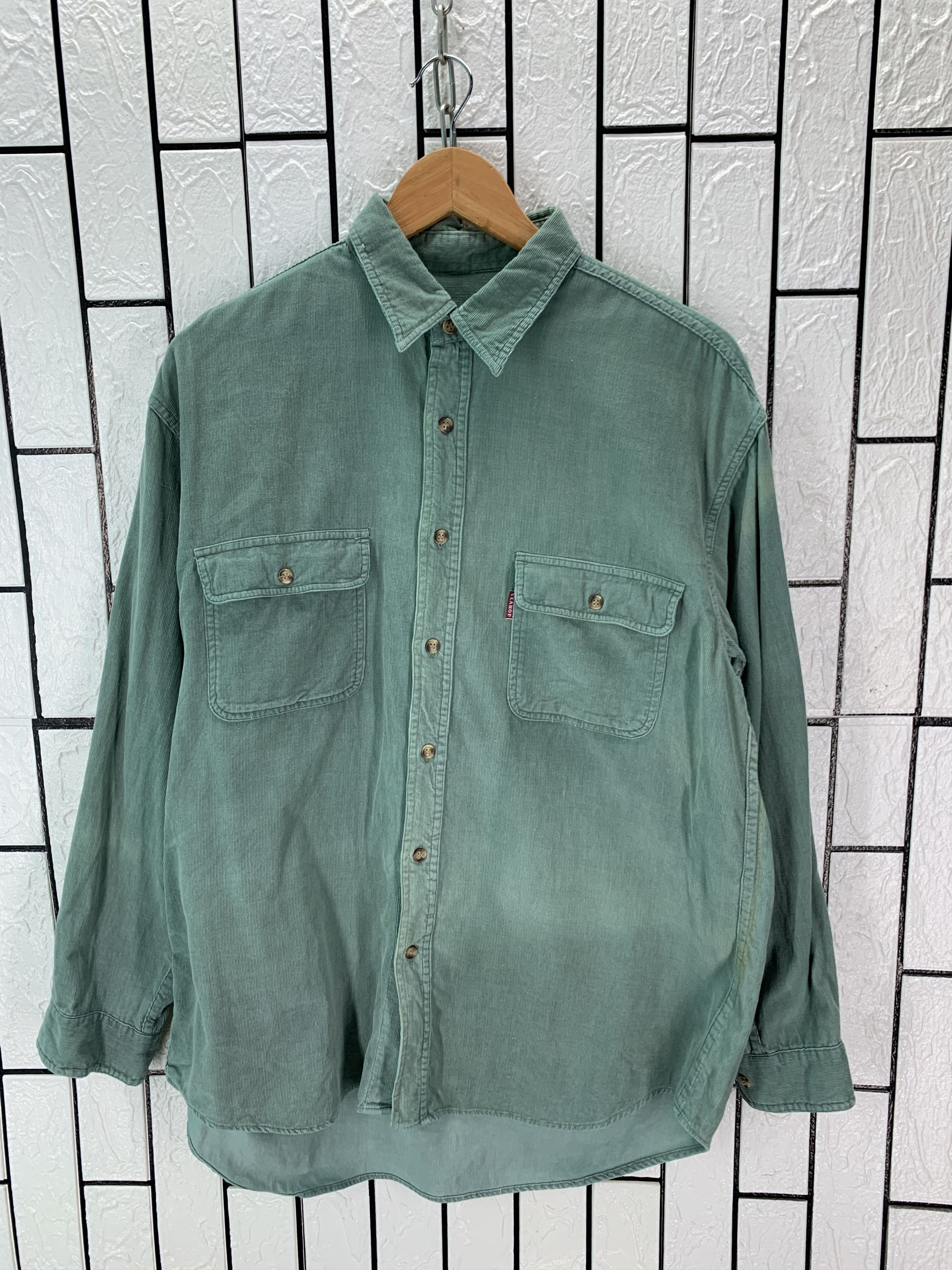 Vintage Vintage Faded Seahop Corduroy Shirt Button Size US M / EU 48-50 / 2 - 1 Thumbnail