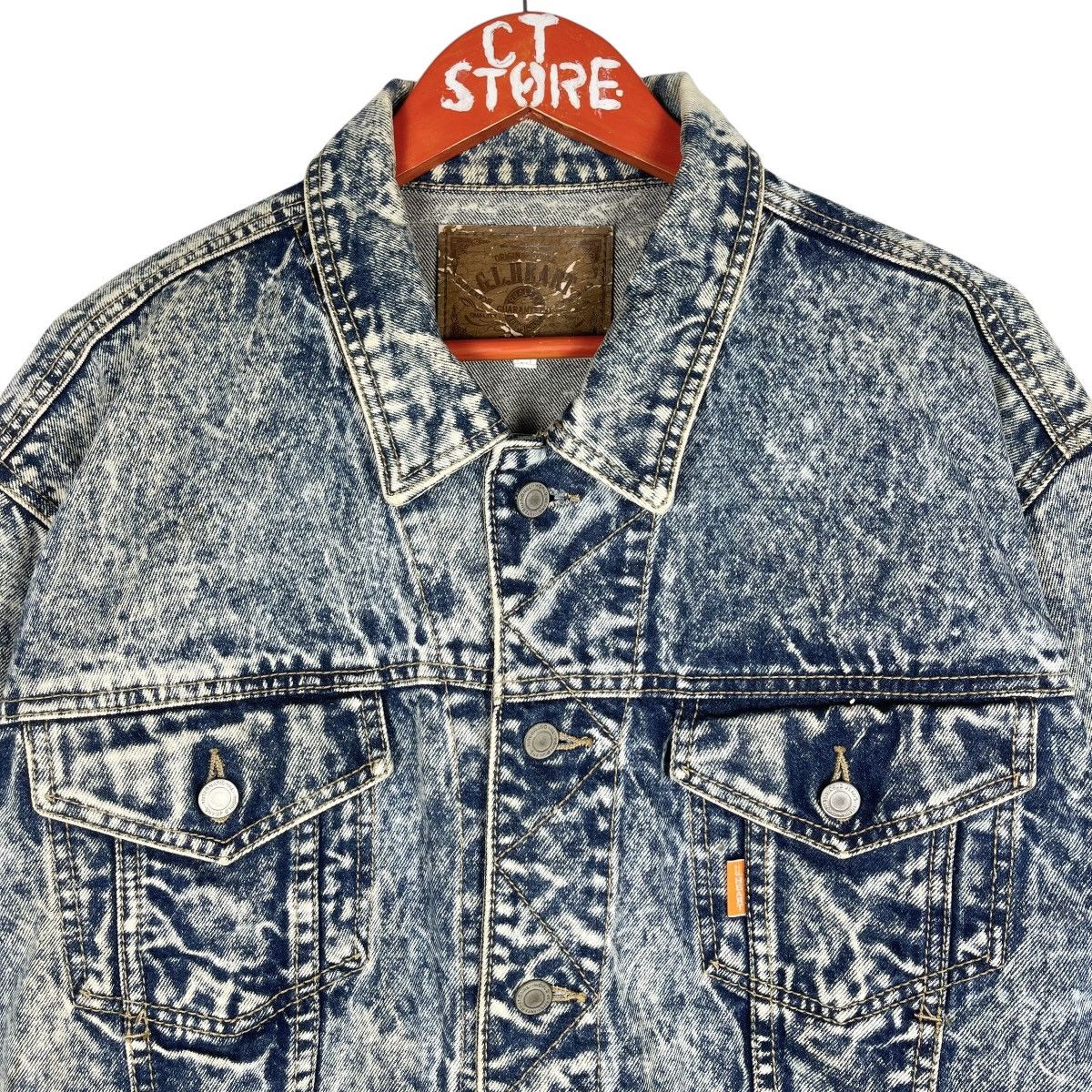 Japanese Brand Vintage GL Heart Acid Wash Denim Jacket Size M Size US M / EU 48-50 / 2 - 3 Thumbnail