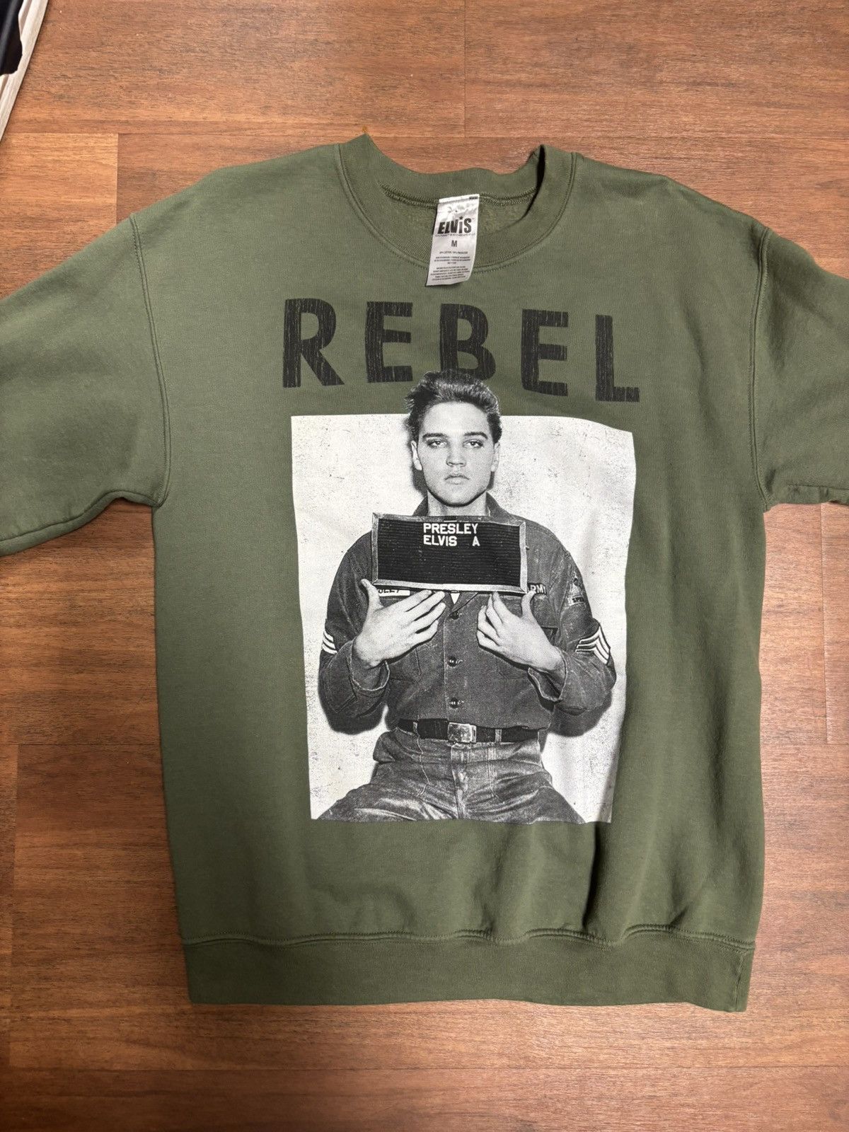 Vintage Vintage Elvis mugshot Longsleeve Size US M / EU 48-50 / 2 - 1 Thumbnail