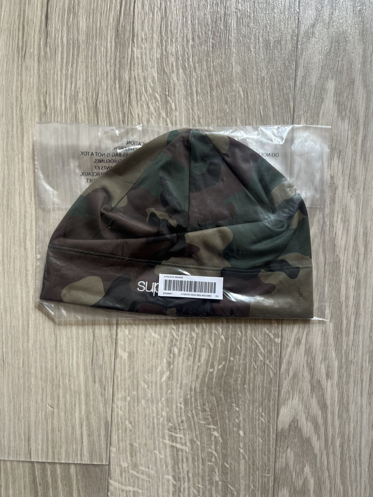 Supreme Supreme Base Layer Beanie Green Camo Size ONE SIZE - 1 Thumbnail