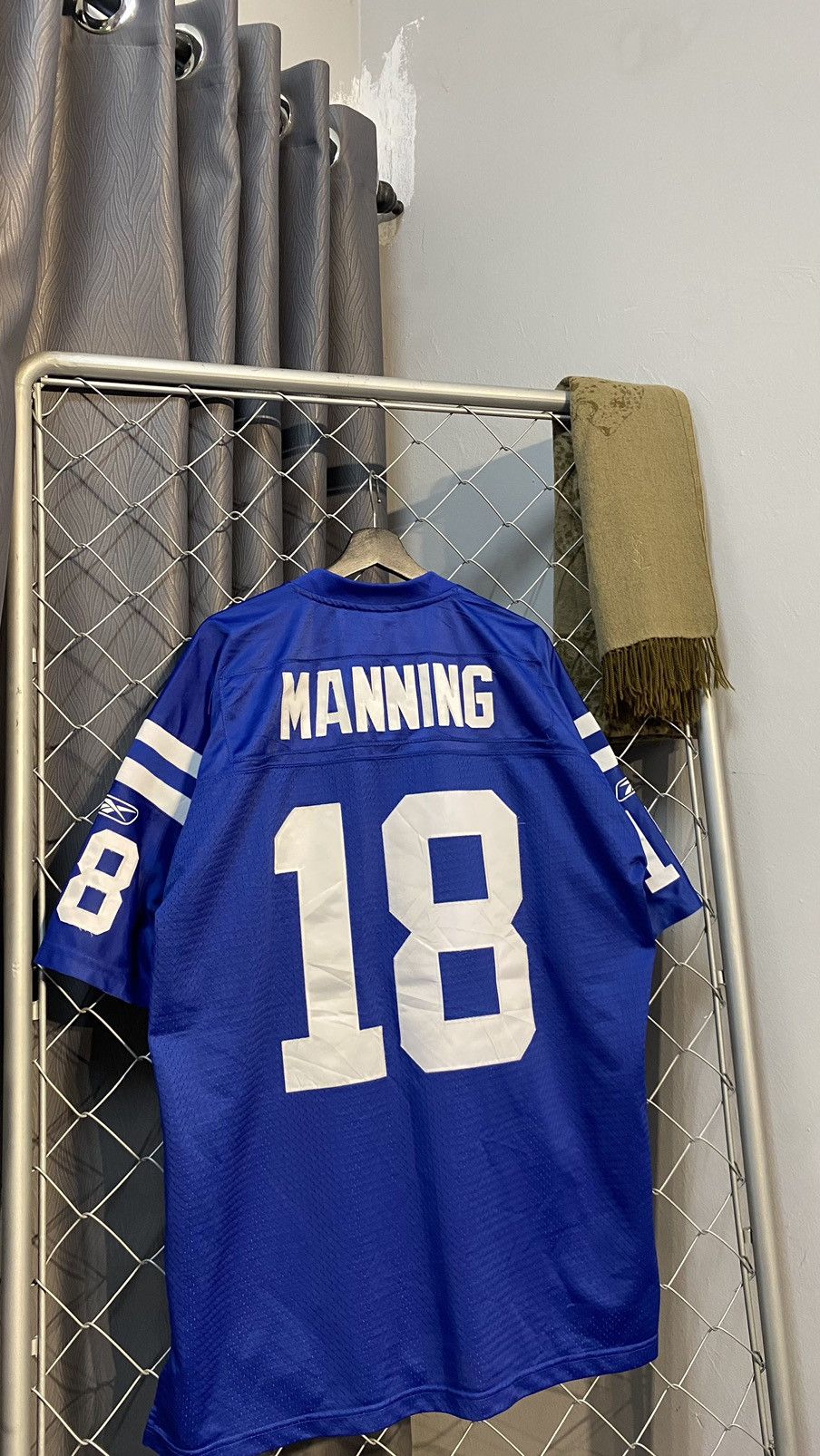 NFL × Vintage Reebok Indianapolis Colts Peyton Manning NFL Jersey XL Size US XL / EU 56 / 4 - 2 Thumbnail