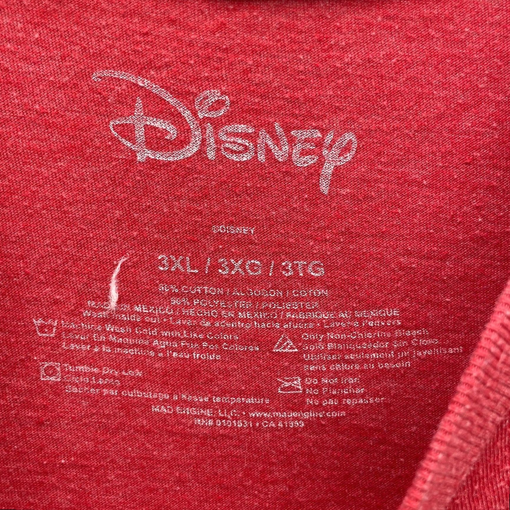 Disney VINTAGE Disney T-Shirt 3XL Mickey Mouse Freedom USA Flag Retro Theme Park 90's Cartoon Shirt Mens Size US XXL / EU 58 / 5 - 3 Thumbnail