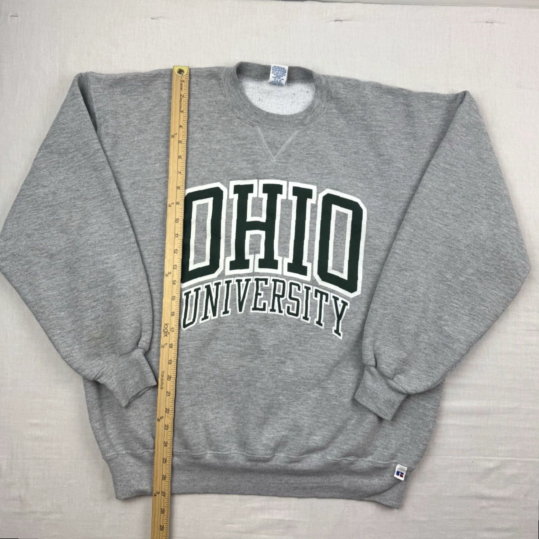 Russell Athletic VINTAGE Russell Athletic Ohio University Sweatshirt Adult XL Gray Big Logo 90s College Sports Mens Size US XL / EU 56 / 4 - 7 Thumbnail