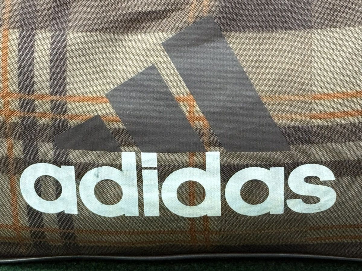 Adidas Vintage Y2k Adidas Plaid Duffle Bag Size ONE SIZE - 2 Thumbnail