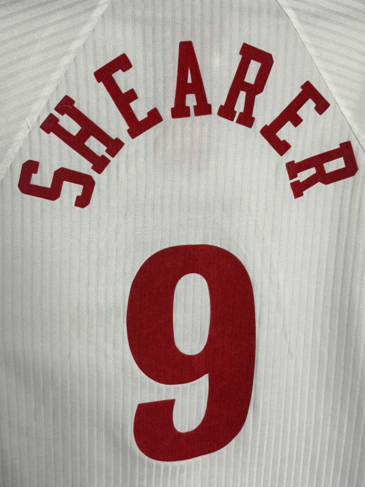 Umbro England National Team 97/99 Home Shearer Football Jersey Size US L / EU 52-54 / 3 - 3 Thumbnail