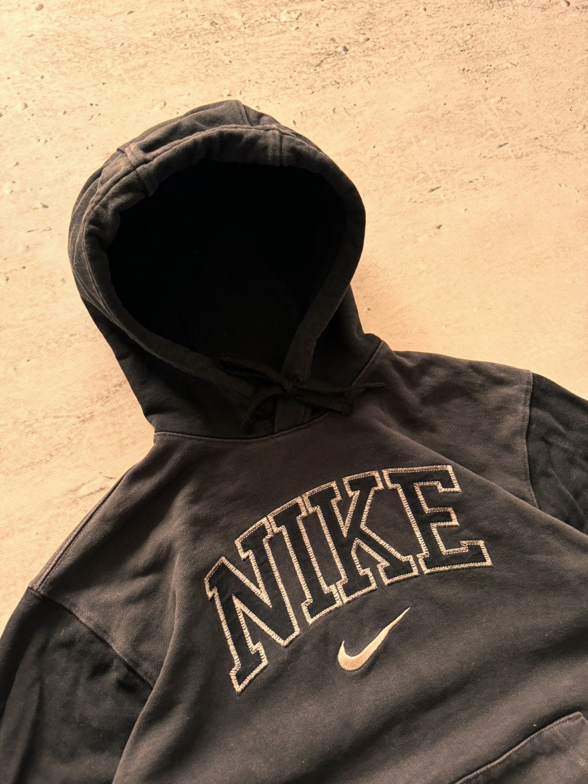 Nike × Vintage NIKE VINTAGE CENTER LOGO OVERSIZE BOXY HOODIE Size US M / EU 48-50 / 2 - 3 Thumbnail