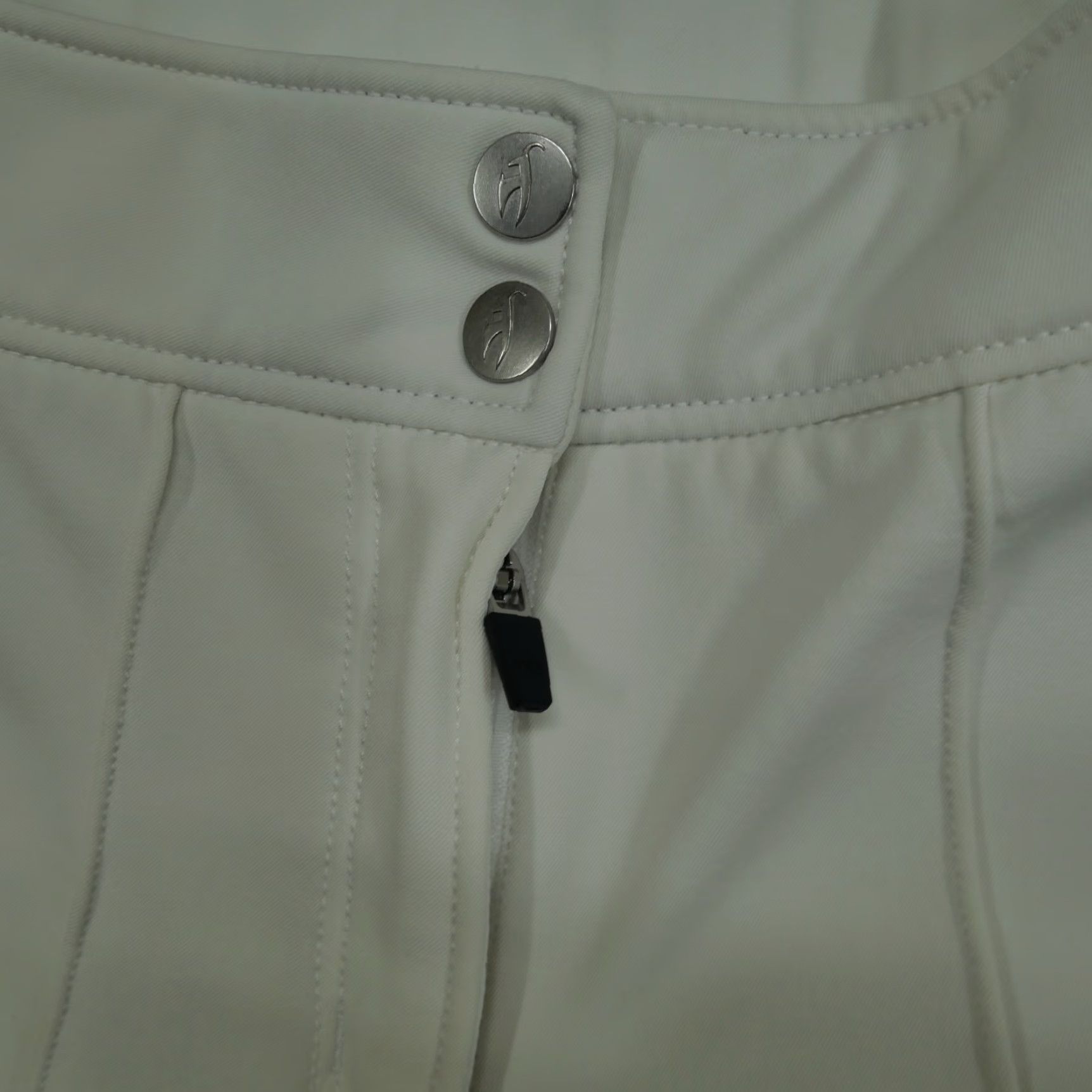 Vintage Toni Sailer Snow Pants Womens 36 White Side Striped Ski Snowboard Luella 28x29 Size 25" / US 0 / IT 36 - 4 Thumbnail