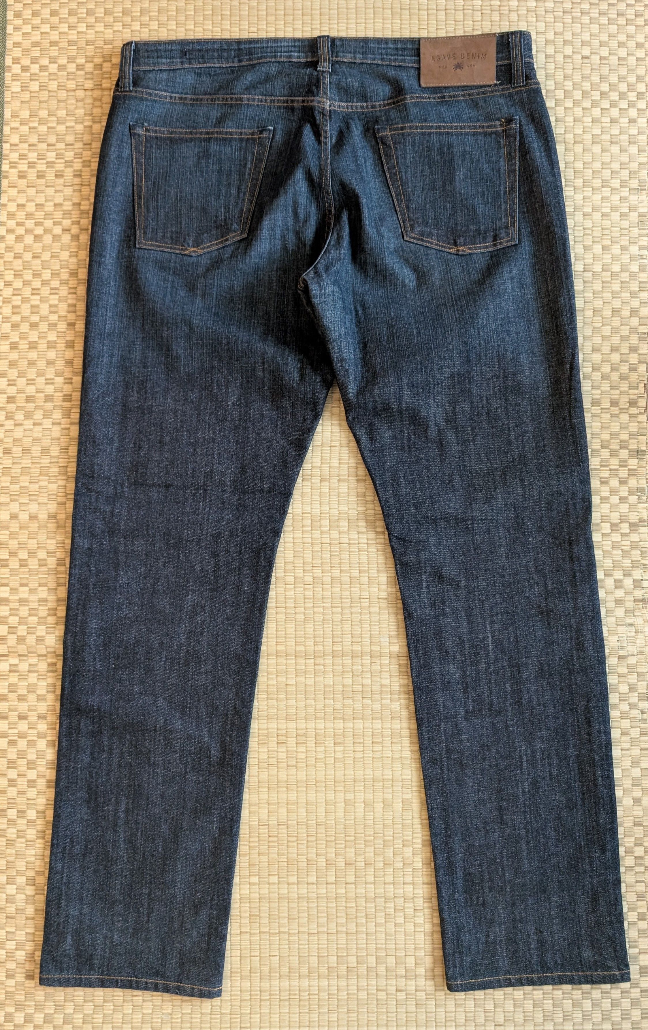 Agave LNWOT Agave Denim Rocker Slim Straight Jeans Made in USA Size US 40 / EU 56 - 2 Thumbnail