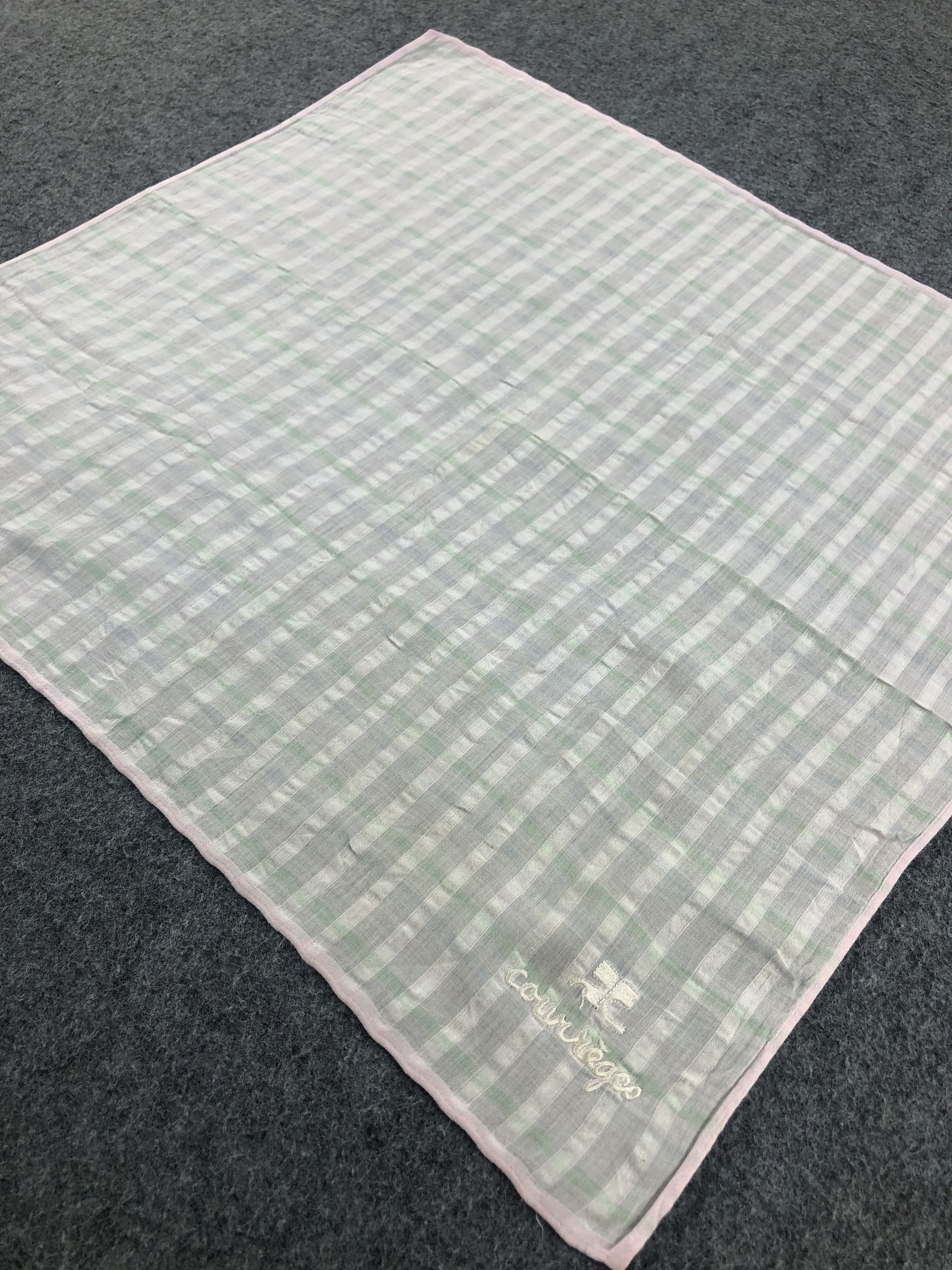 Courreges × Vintage Courreges Handkerchief / Bandana / Neckerchief Size ONE SIZE - 4 Thumbnail