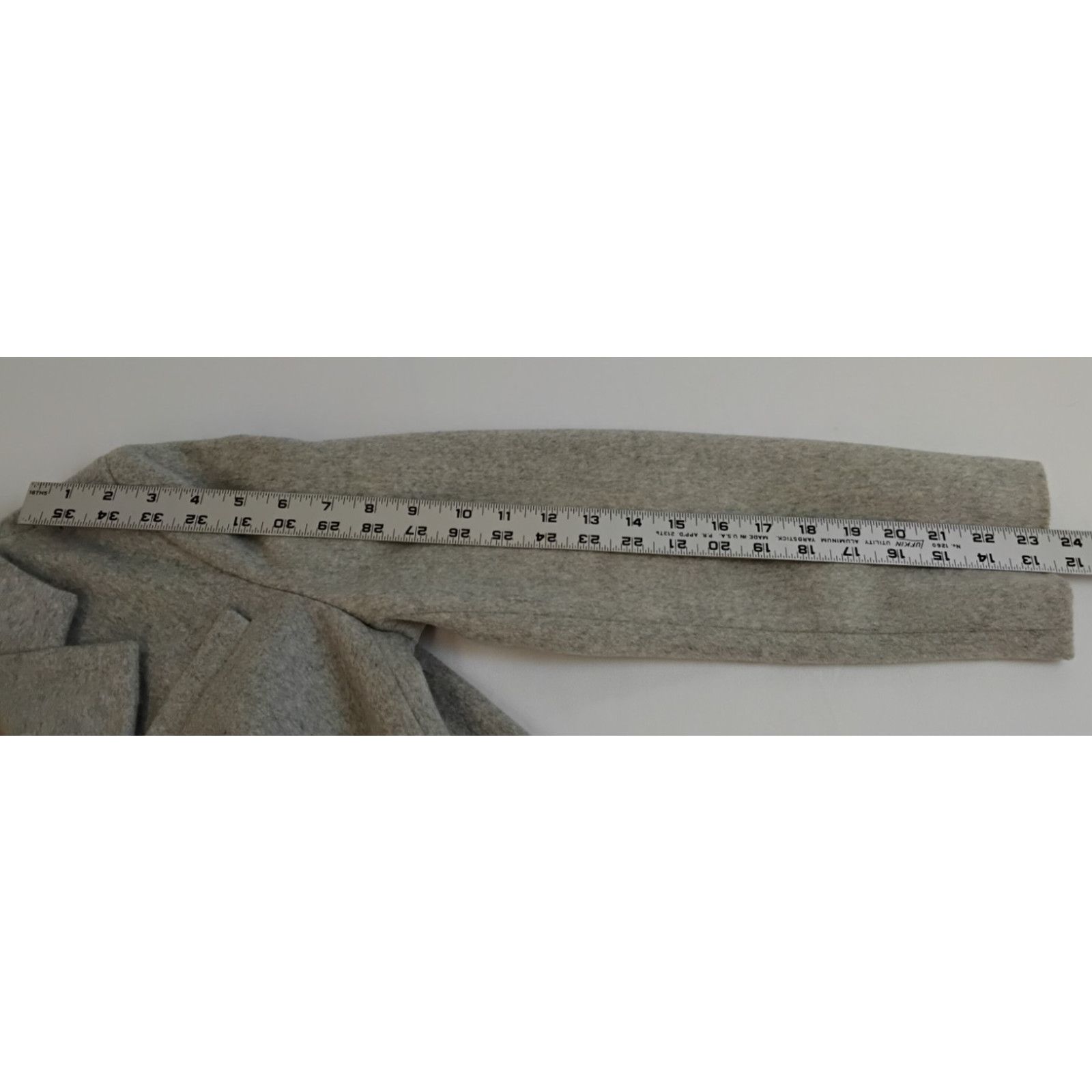 J.Crew J. Crew Wool Pea Coat By Nello Gori Women's 6 Gray Wool Size M / US 6-8 / IT 42-44 - 18 Thumbnail