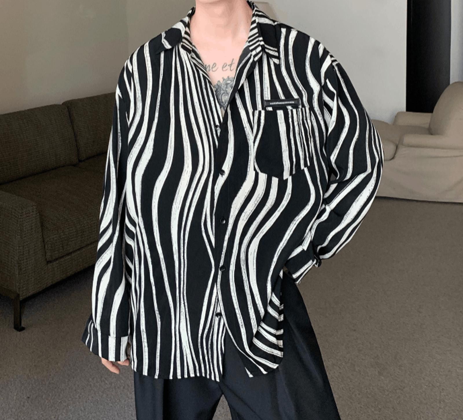 Other Zebra Graphic Long Sleeve Shirt Size US M / EU 48-50 / 2 - 1 Thumbnail