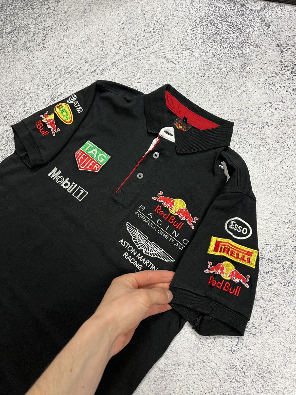 Formula 1 × Puma × Red Bull Aston Martin Red Bull Puma Racing T-shirt Formula One Rare Size US S / EU 44-46 / 1 - 7 Thumbnail