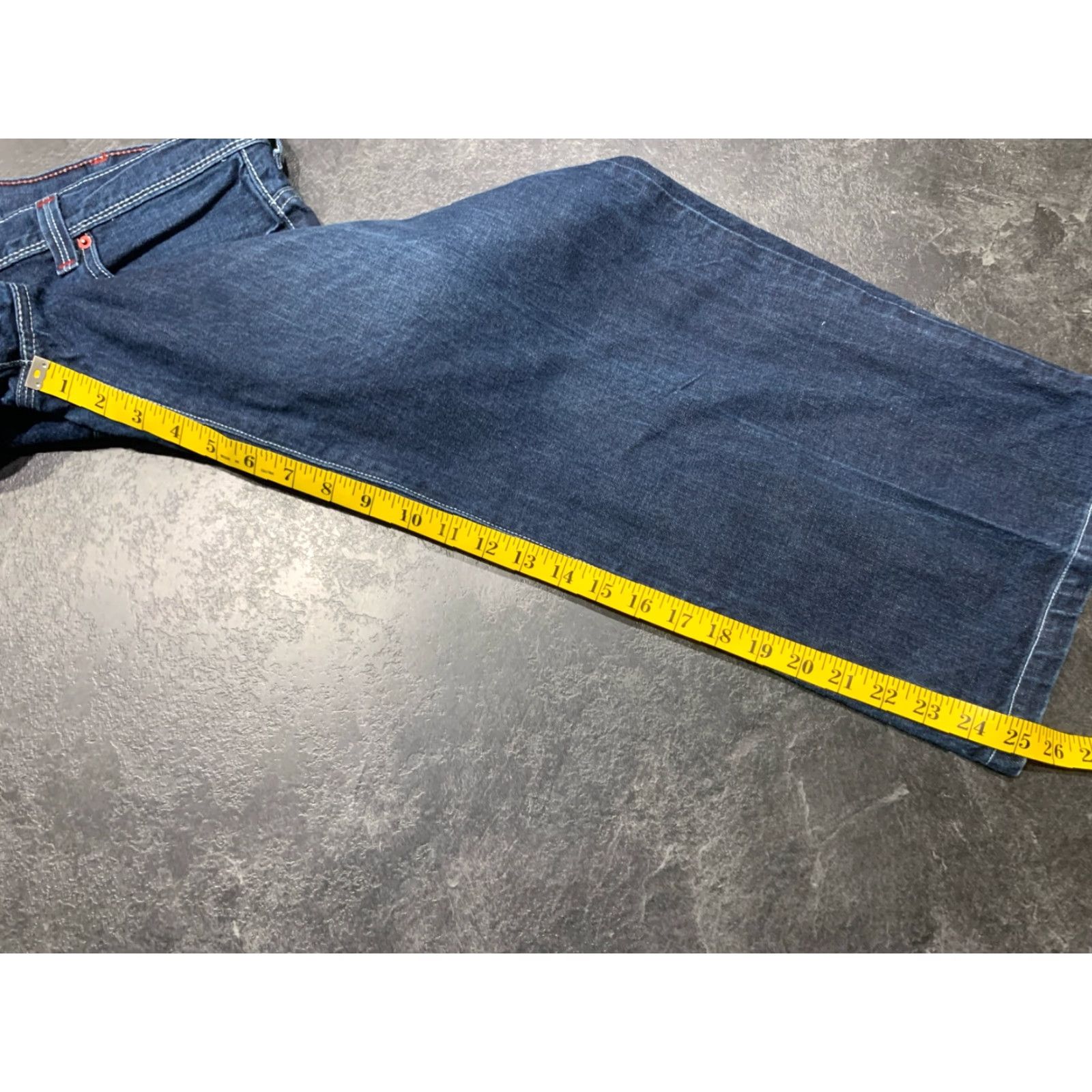 Levi's VINTAGE Levi's 569 Jeans Mens 40x25 Blue Medium Wash Relaxed Straight Size US 40 / EU 56 - 6 Thumbnail