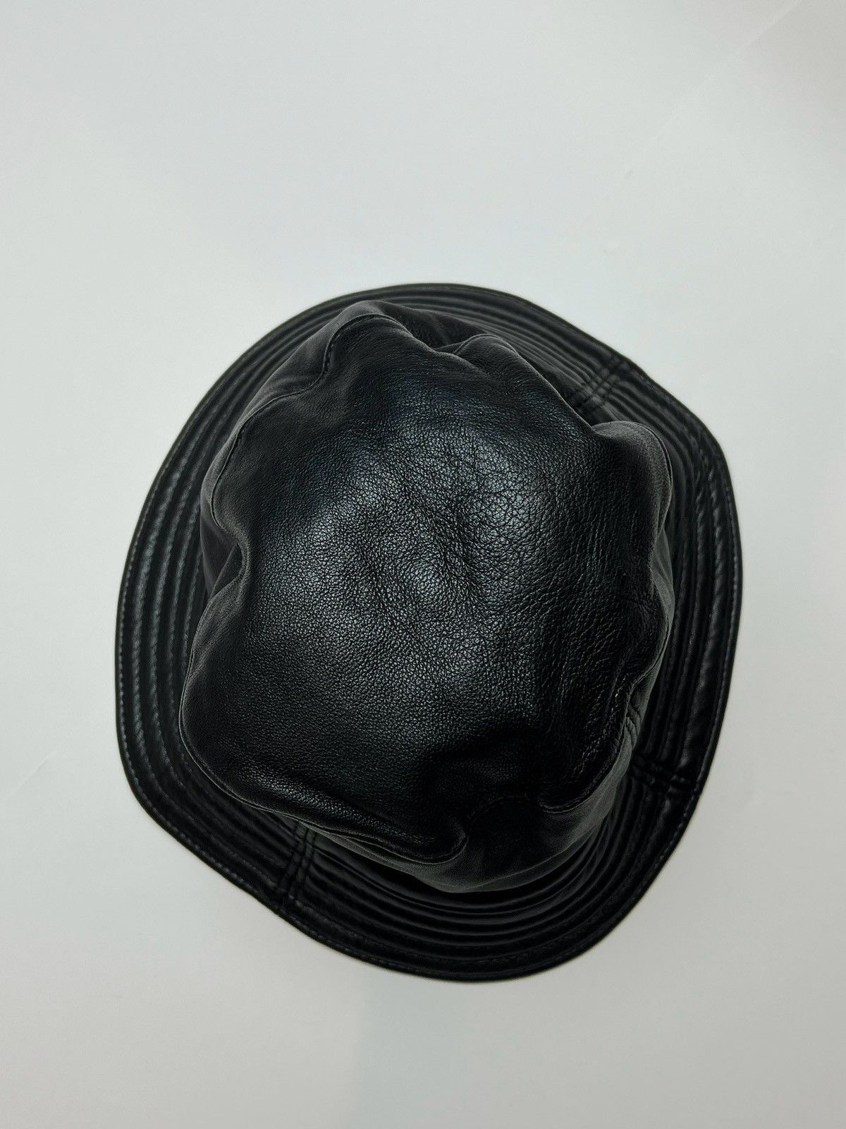 Seditionaries vintage leather bucket hat like chrome hearts Size ONE SIZE - 4 Thumbnail