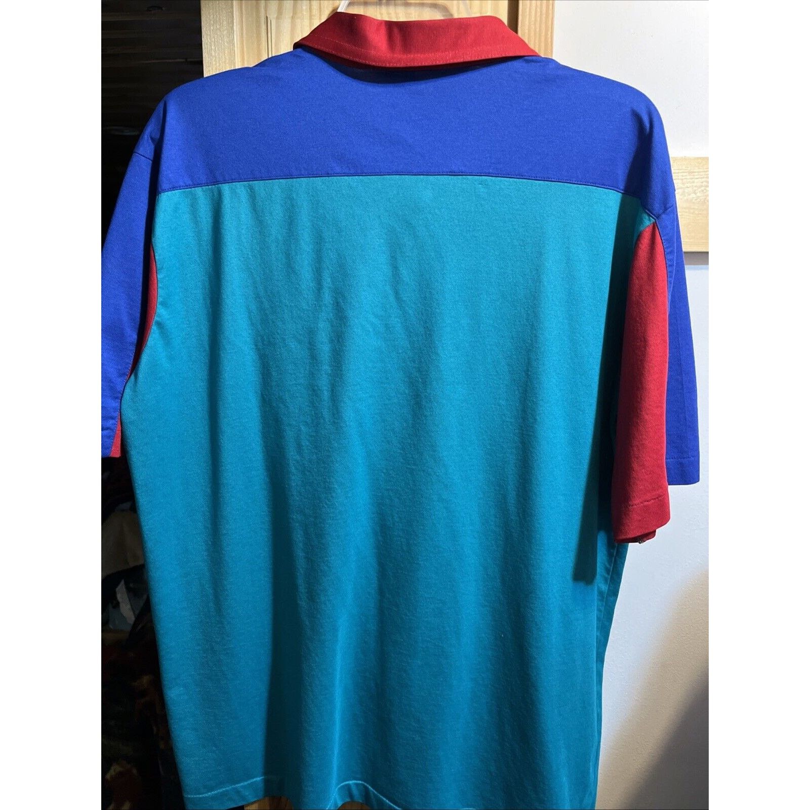 Arrow Arrow Vintage Y2K Polo Men’s XL Red Green Button Golf Shirt Size US XL / EU 56 / 4 - 8 Thumbnail