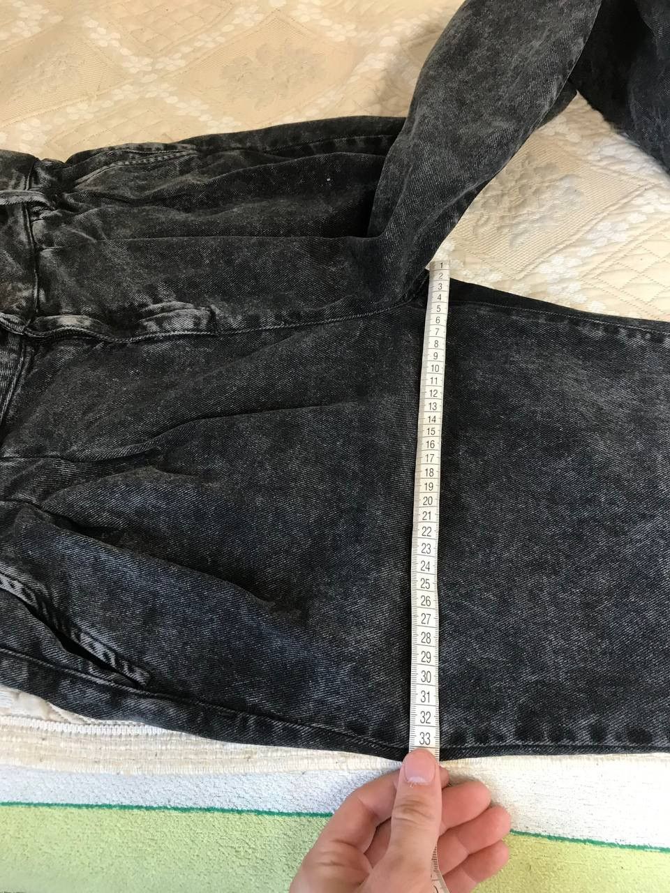 Sezane 🔥 Sezane Paris Austin Trousers Washed Black Jeans Pants Size 28" / US 6 / IT 42 - 11 Thumbnail