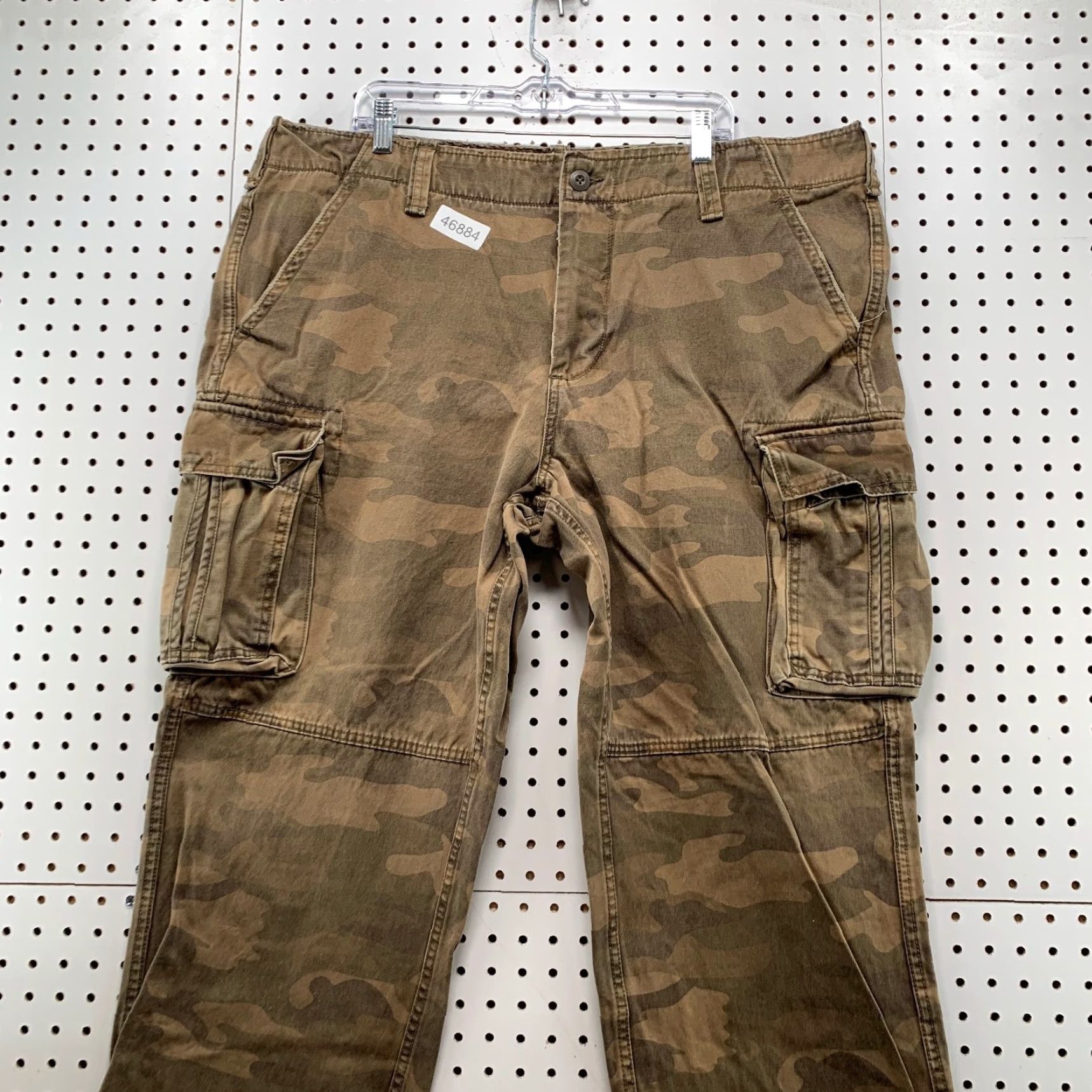 Vintage VINTAGE Cargo Camo Pants Mens 42x30 Camouflage Relaxed Microsanded Heavy Twill Size US 42 / EU 58 - 5 Thumbnail
