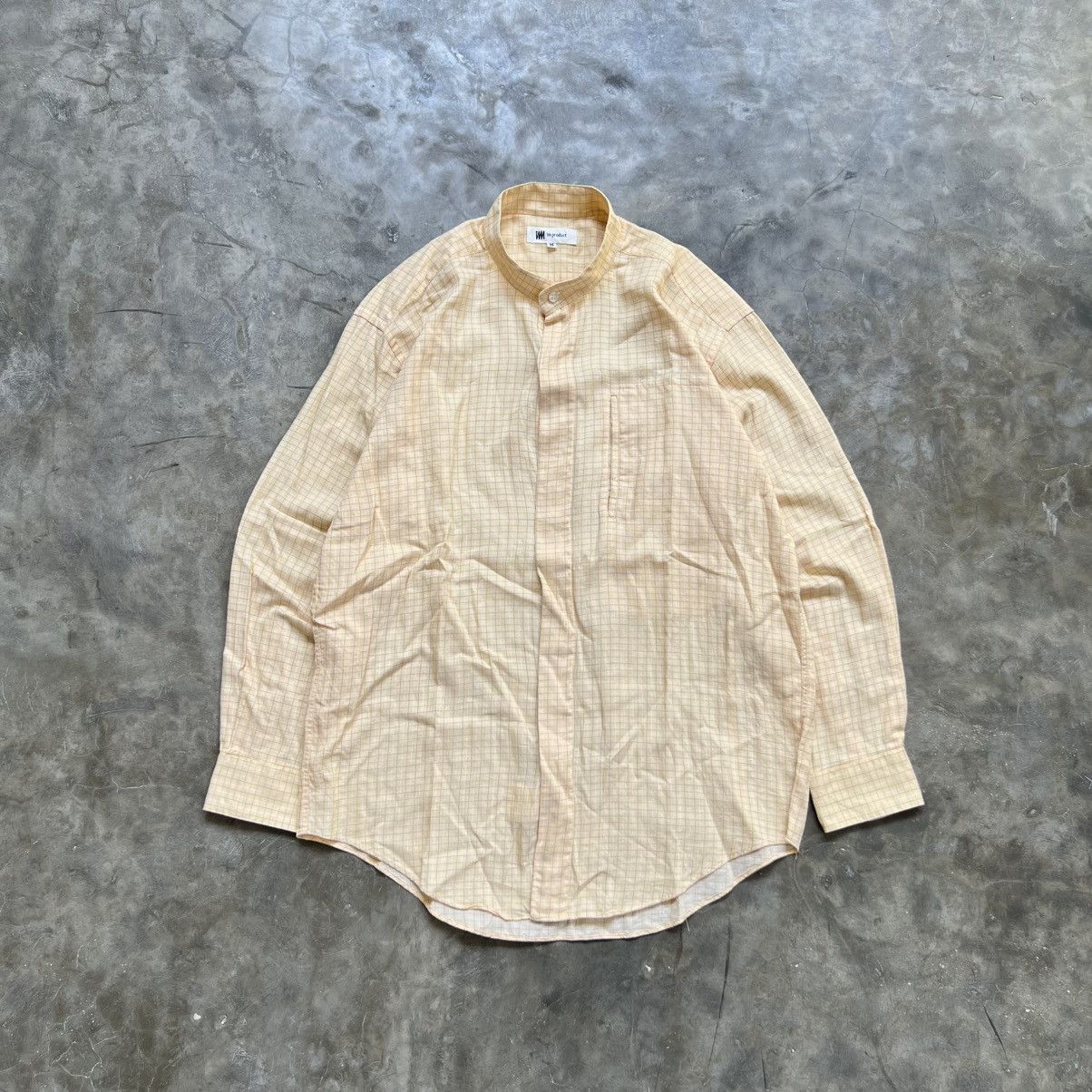 Issey Miyake Vintage Issey Miyake Plaid Gimmick Pocket Long Sleeve Shirt Size US L / EU 52-54 / 3 - 1 Thumbnail