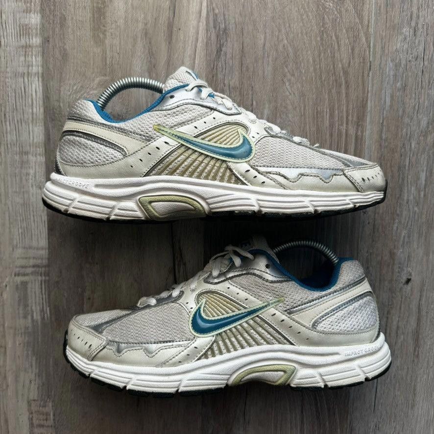 Nike NIKE •• WMNS Dart 7 "White/Blue" (8.5M) Size US 8.5 / EU 41-42 - 2 Thumbnail