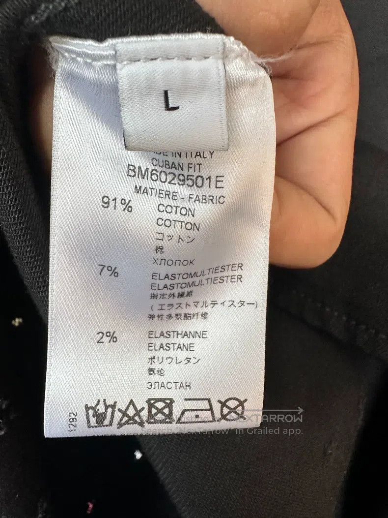 Givenchy Givenchy Black denim circle ring denim jacket with ripped Size US L / EU 52-54 / 3 - 5 Thumbnail