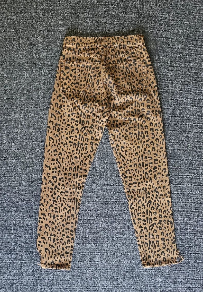 Saint Laurent Paris Saint Laurent Paris Leopard print jeans 2505-Nextarrow Size 26" / US 2 / IT 38 - 5 Thumbnail