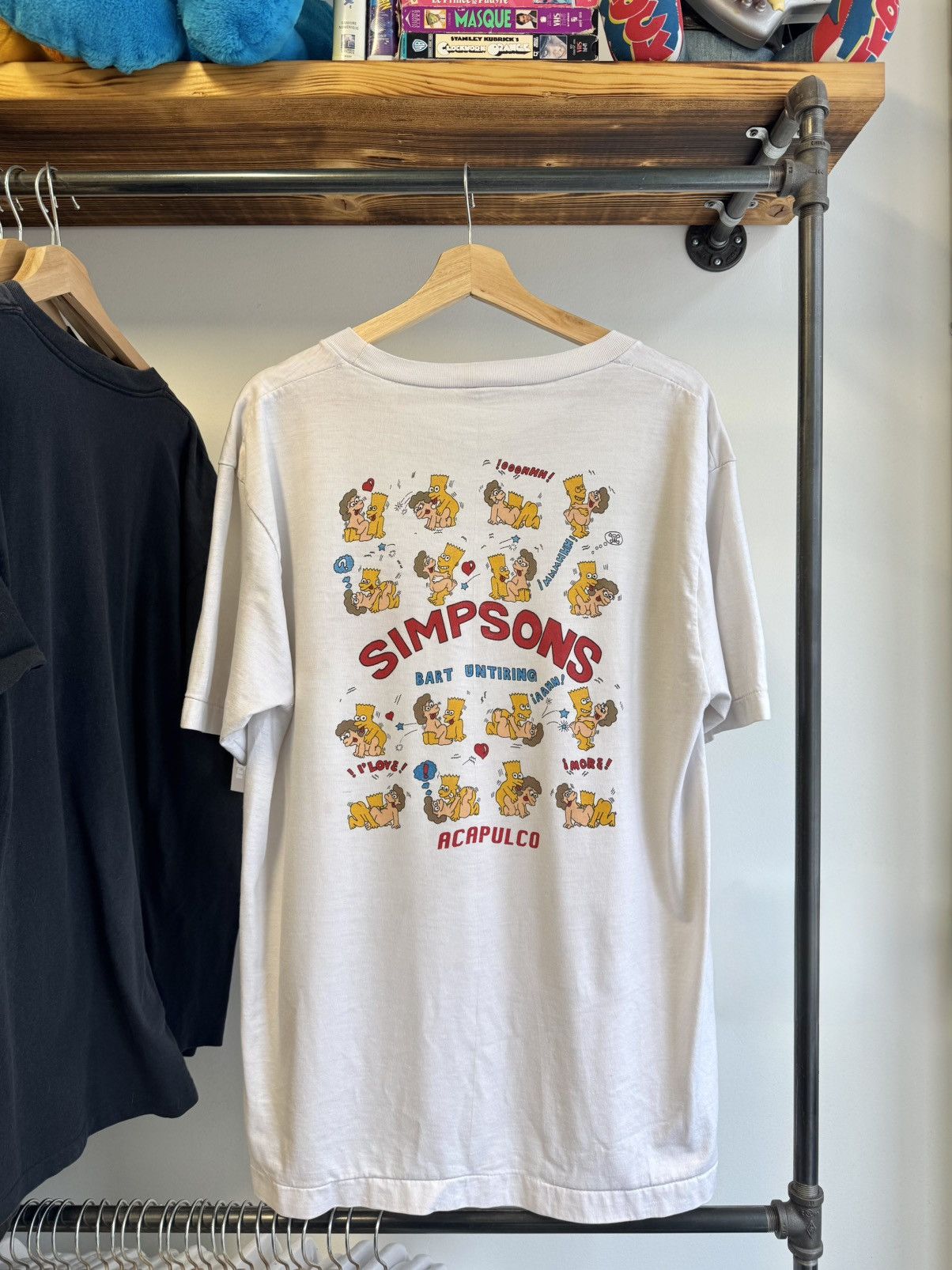 The Simpsons Vintage 90s The Simpsons Sex Positions Size US XL / EU 56 / 4 - 1 Thumbnail