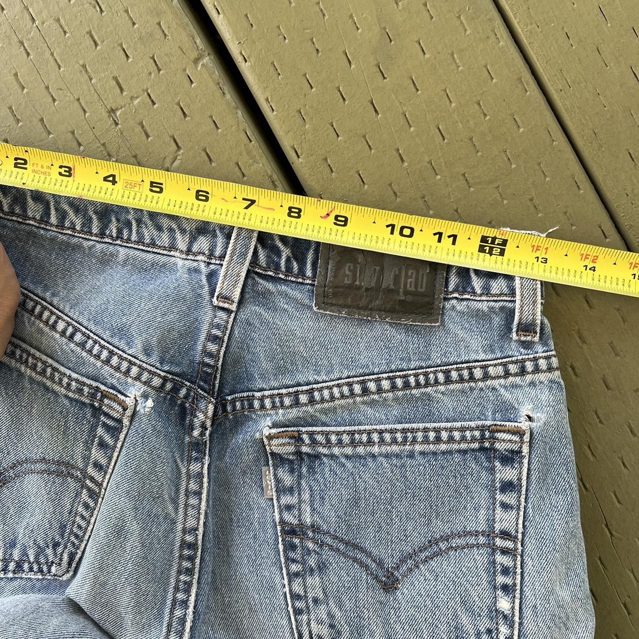 Levi's Vintage 90s Levis Silvertab Loose Fit Baggy Skater jeans Size US 26 / EU 42 - 4 Thumbnail
