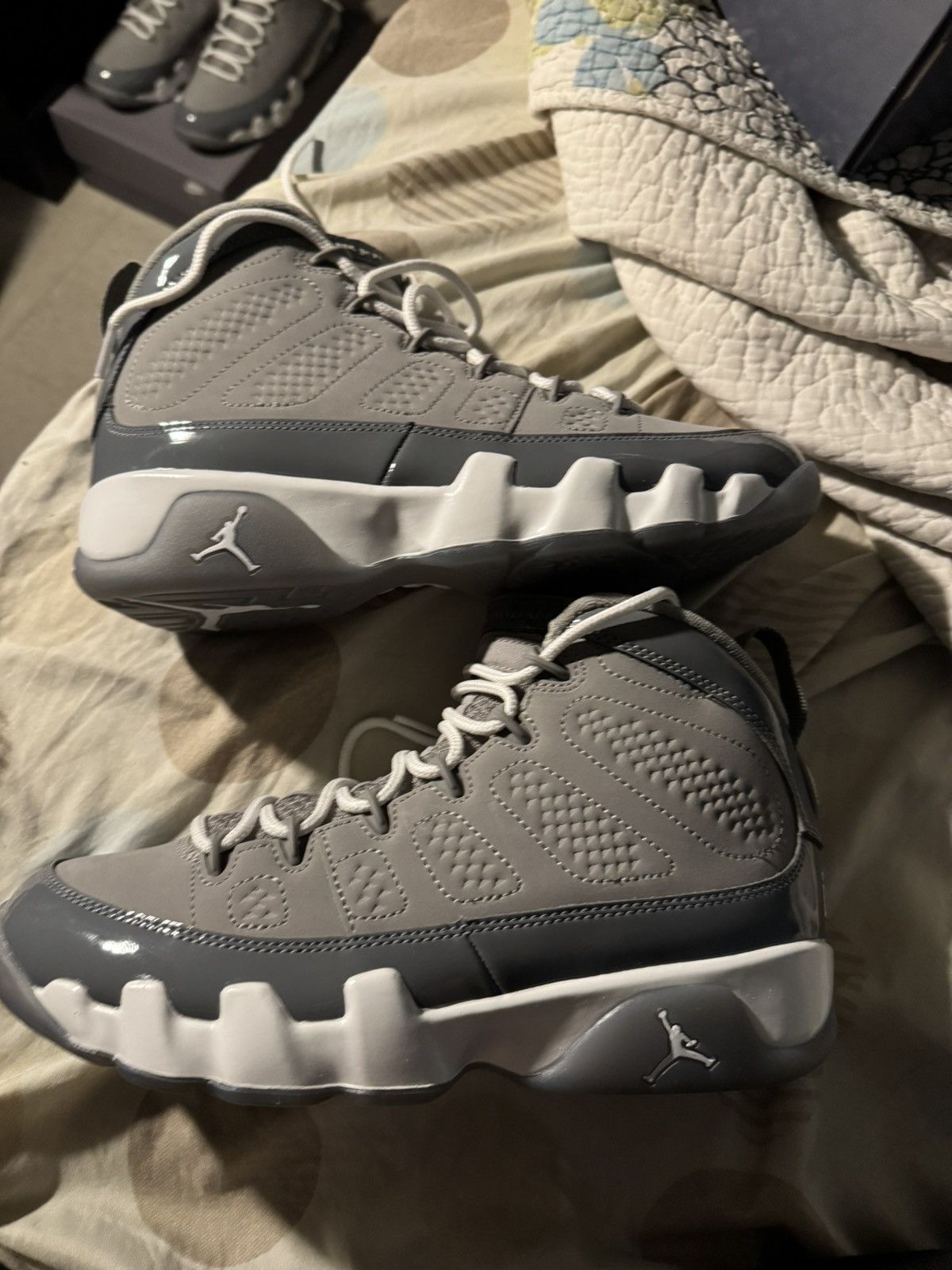 Jordan Brand cool grey 9s Size US 7 / EU 40 - 7 Thumbnail