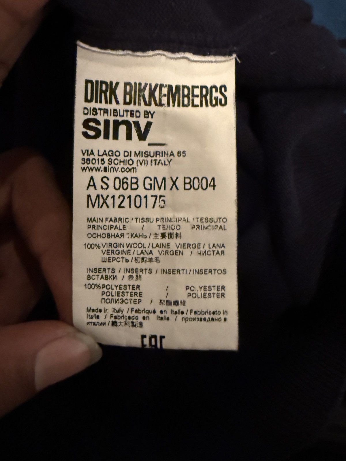 Dirk Bikkembergs dirk bikkembergs sport couture Size US L / EU 52-54 / 3 - 6 Thumbnail