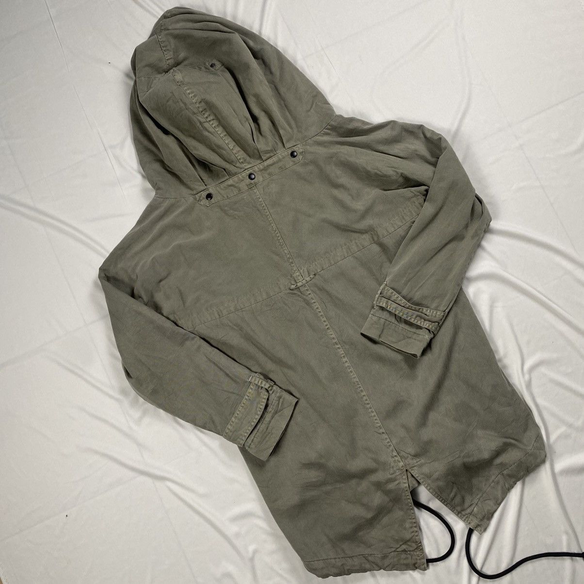 Quiksilver Rare y2k Quiksilver Surf Jumbo Hoodie Parkas Fishtail Size US M / EU 48-50 / 2 - 9 Thumbnail