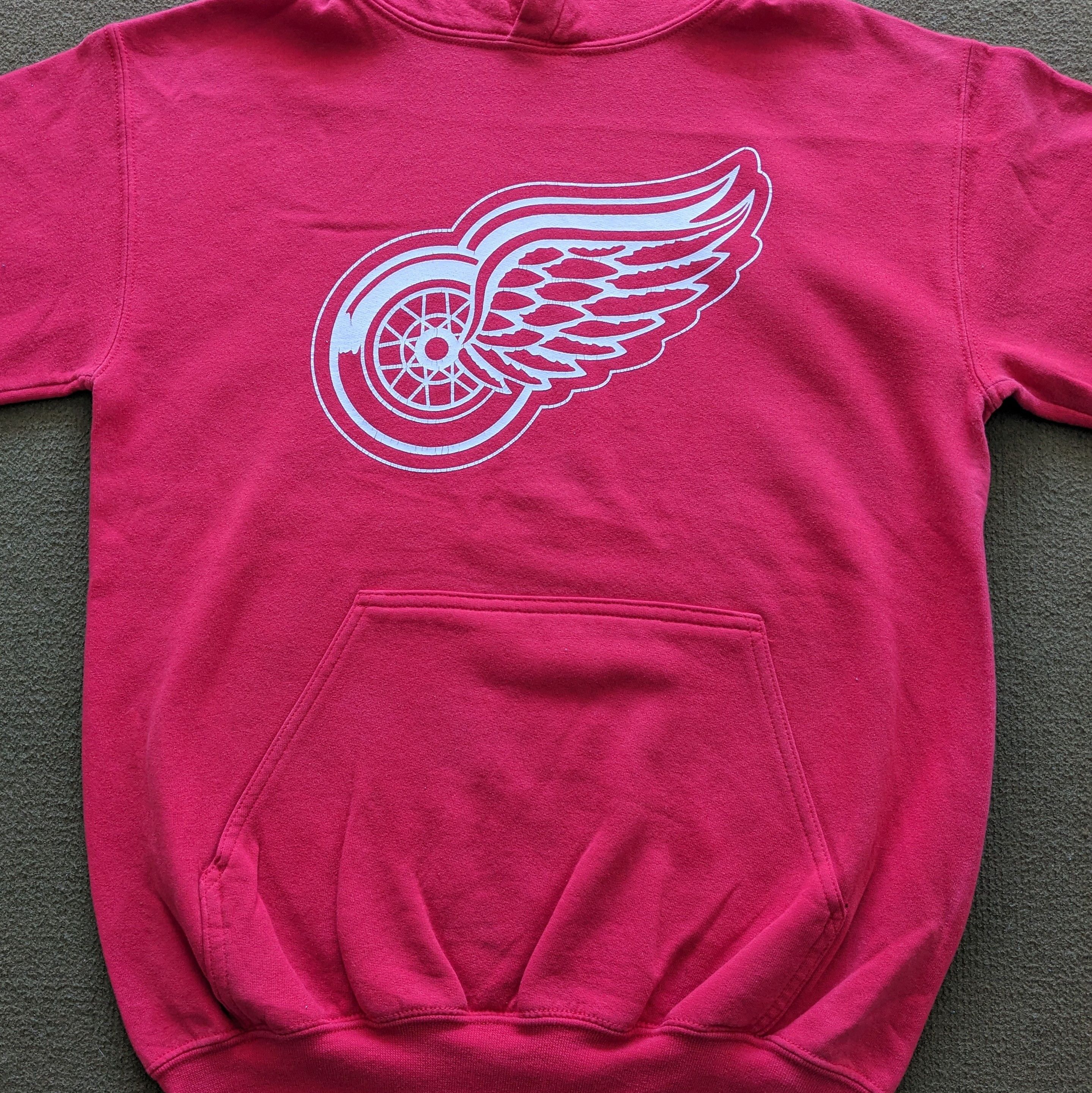 Vintage Vintage DETROID RED WINGS Hockey Hoodies Size US S / EU 44-46 / 1 - 2 Thumbnail