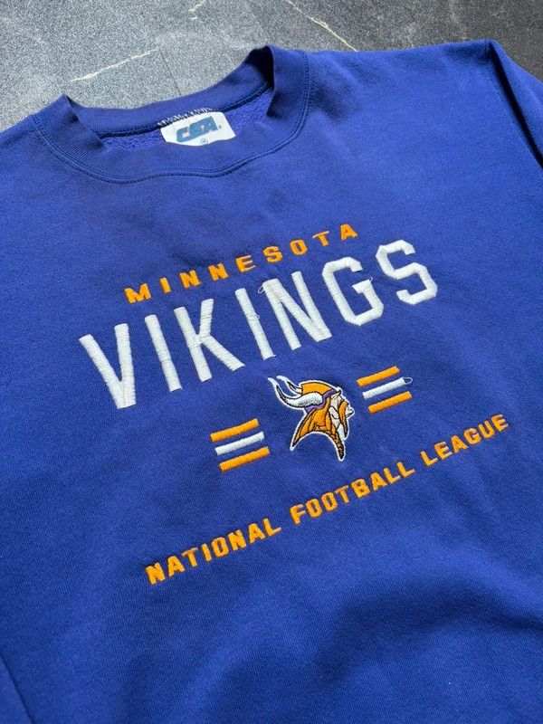 CSA CSA Minnesota Vikings Purple Sweatshirt NHL 90s Size US M / EU 48-50 / 2 - 2 Thumbnail