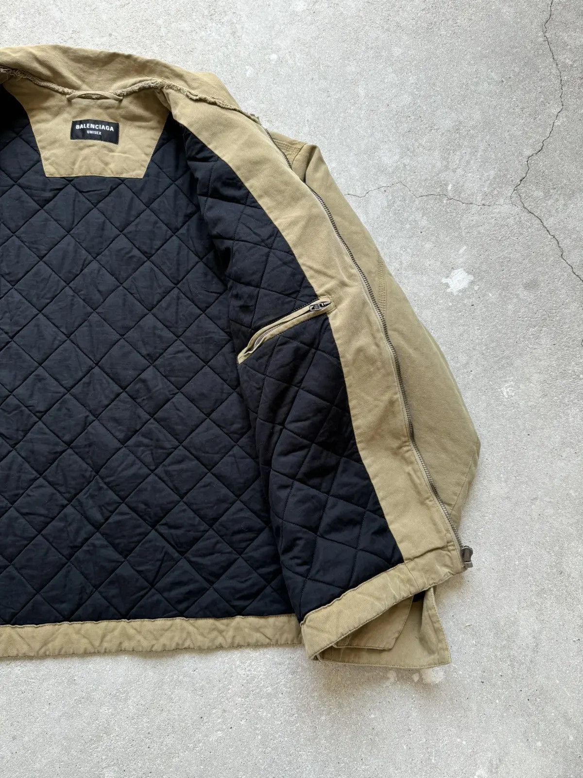 Balenciaga Balenciaga “Carhartt” Work Jacket - dmc99 Size US S / EU 44-46 / 1 - 5 Thumbnail