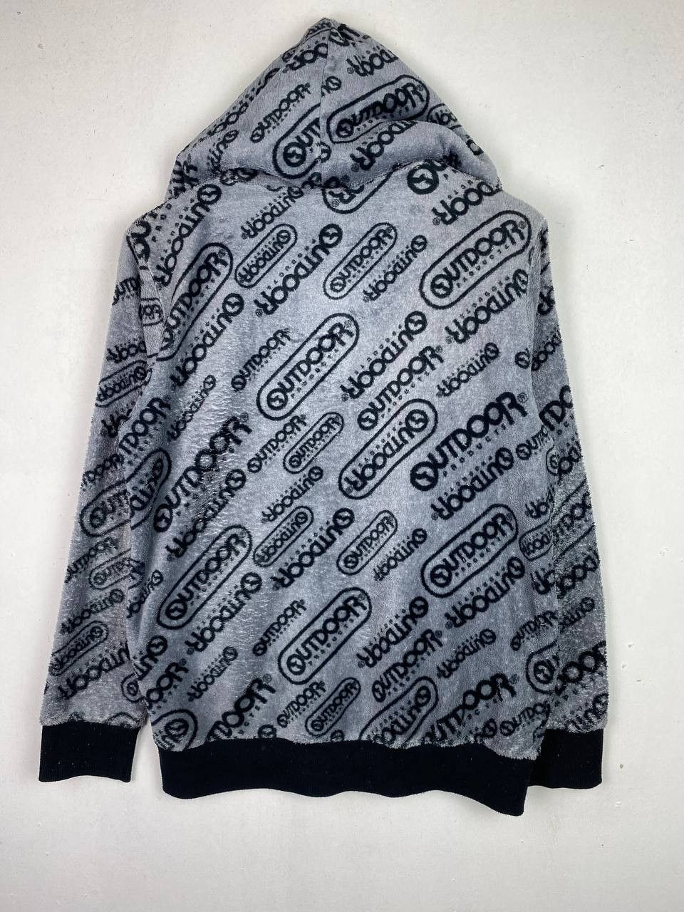 Japanese Brand outdoor product all over print fleece hoody Size US L / EU 52-54 / 3 - 9 Thumbnail
